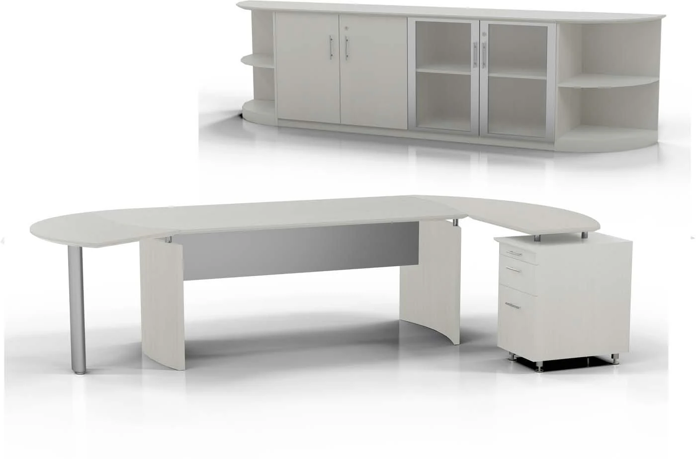 Safco Mayline Medina Office Desk Set [MNT10] - Image 3