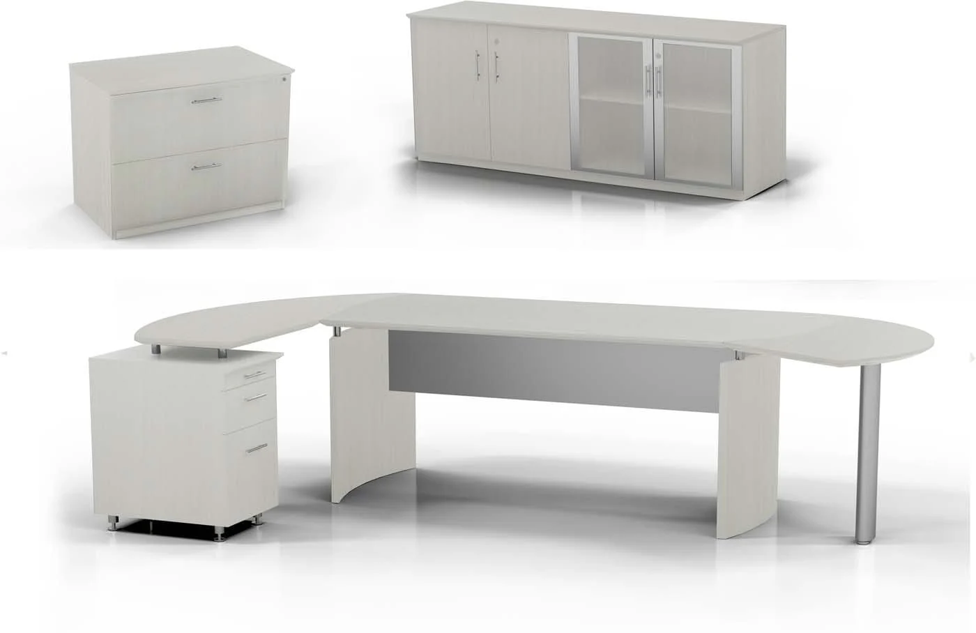 Safco Mayline Medina Office Desk Set [MNT16] - Image 3
