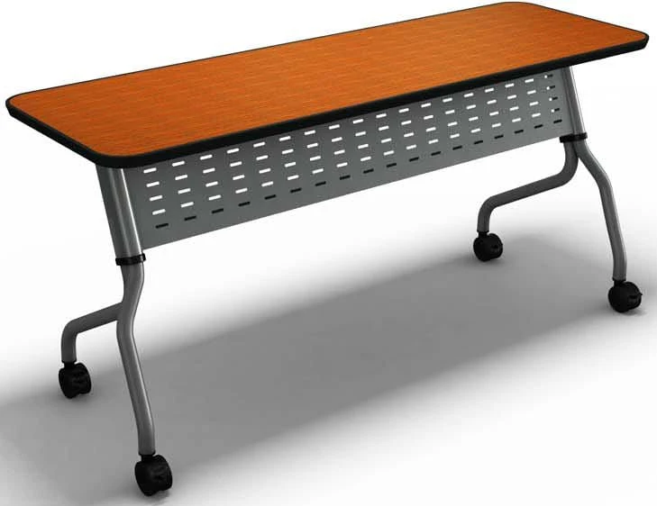 Safco Mayline Sync 24" x 48" Rectangular Table Regal Mahogany [SY2448TRMH]