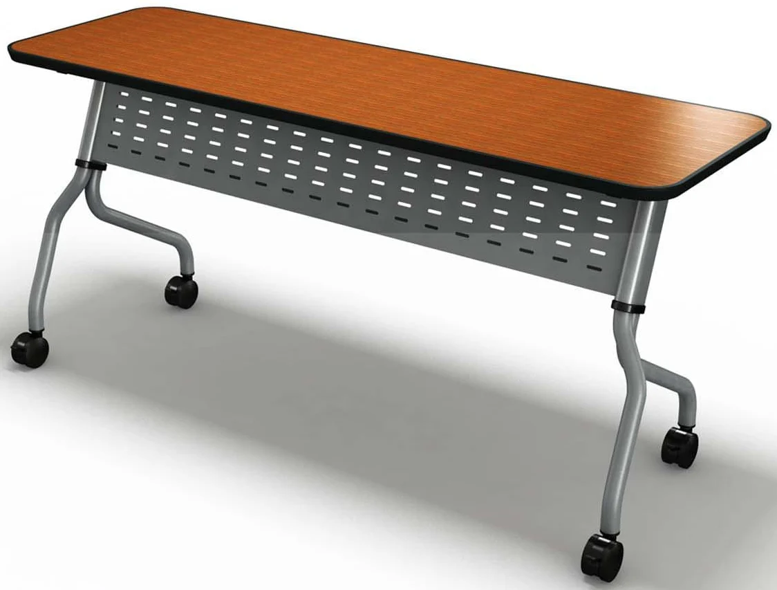 Safco Mayline Sync 60"x24" Rectangular Table Biltmore Cherry [SY2460TLCRM]