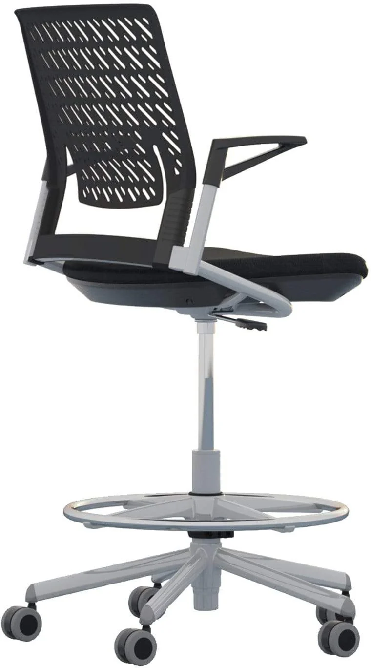 Safco Mayline Thesis Flex Back Stool with Arms [KSX1]