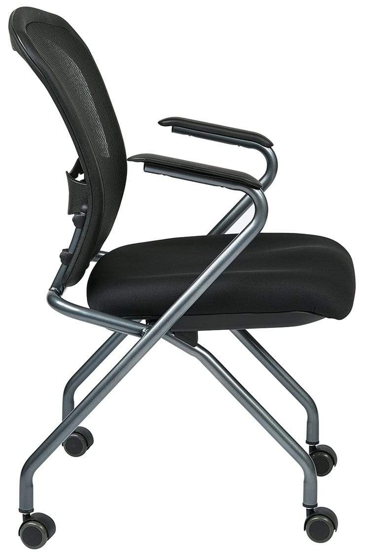 Office Star Pro Line II Mesh Folding Chair, 2-Pack [84440-30] - Image 3