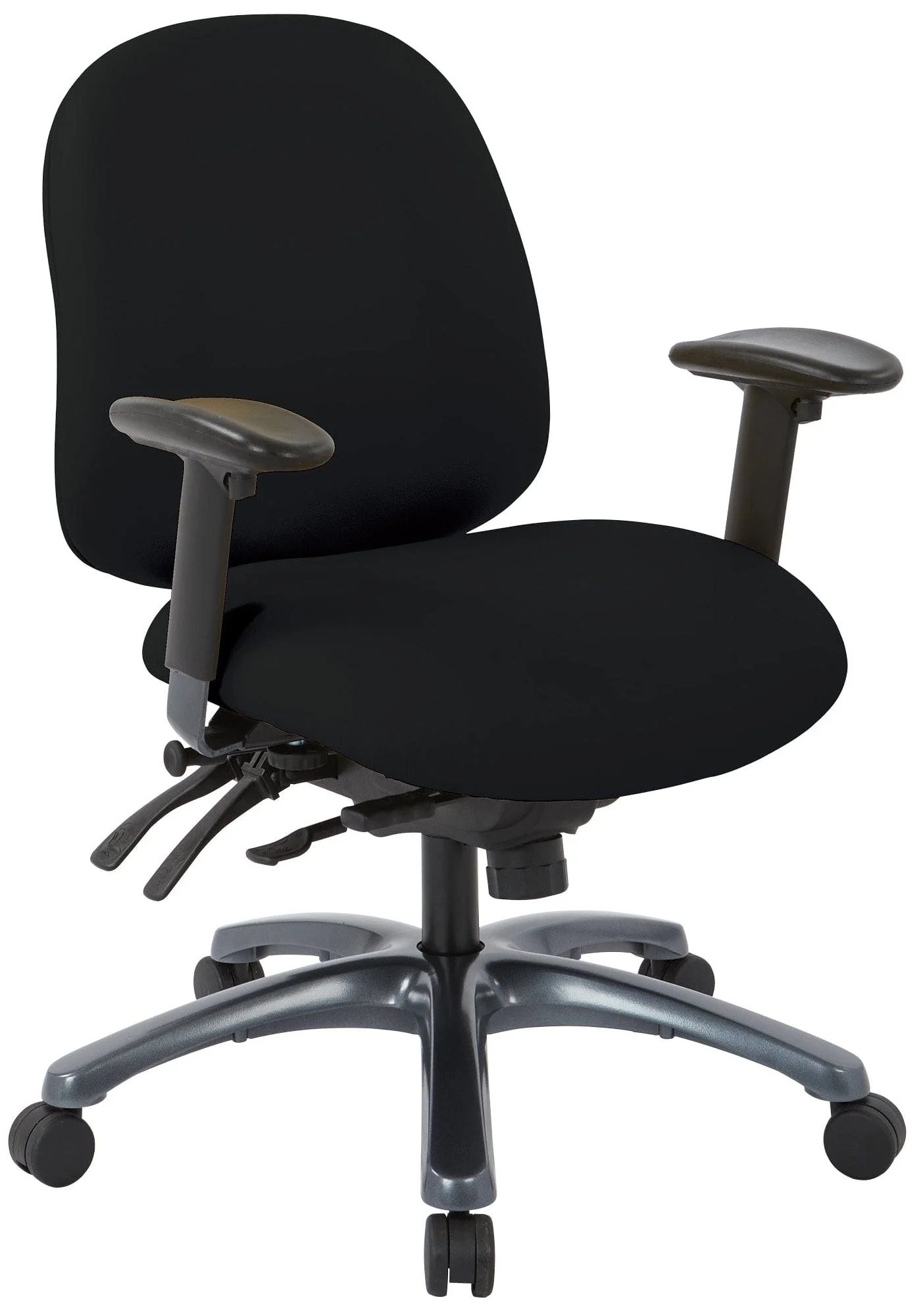 Pro-Line II™ Mid Back Ergonomic Computer Chair [8512] - Image 4