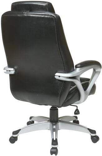 Work Smart Executive Office Chair with Headrest [ECH89186] - Image 3