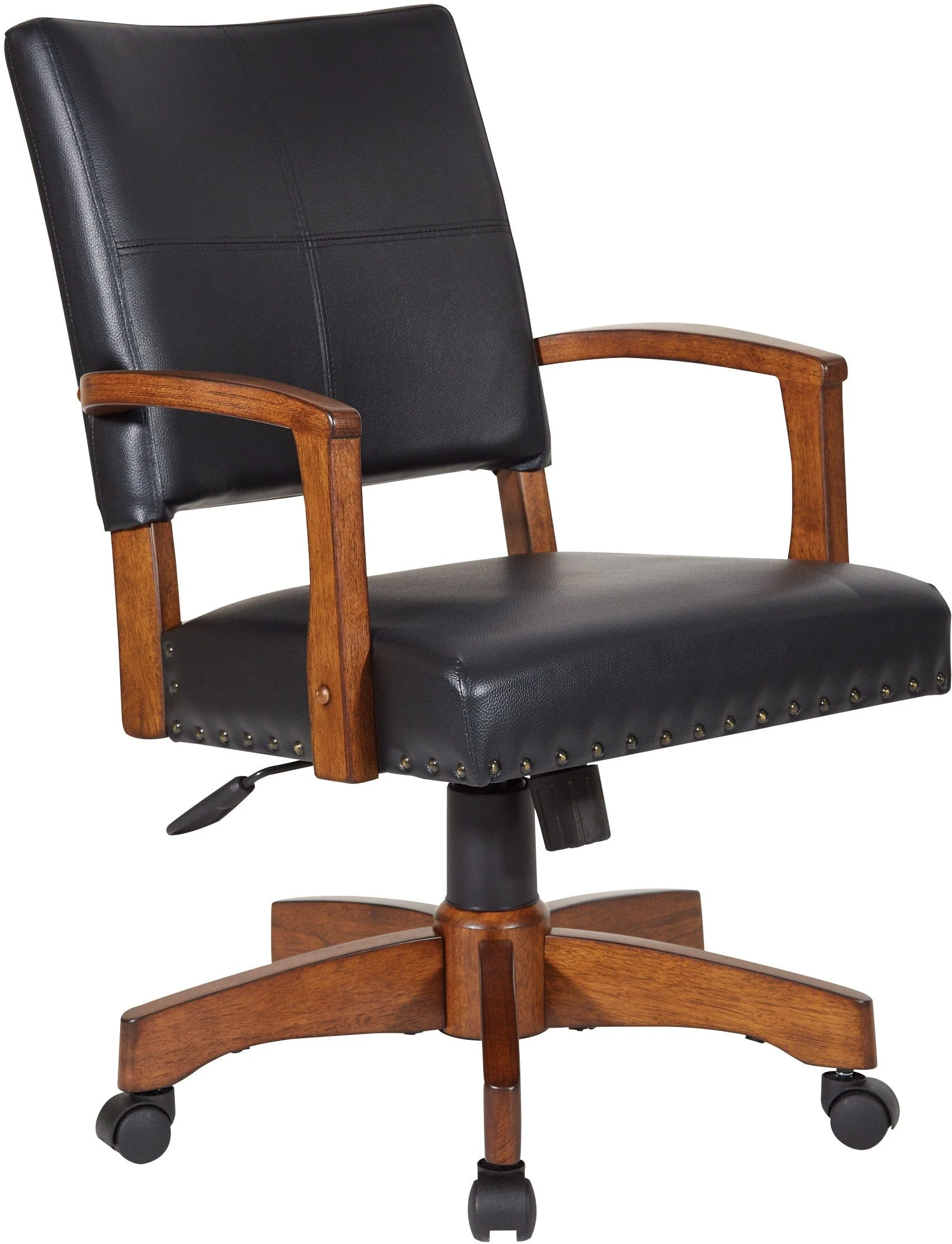 Office Star Deluxe Wood Bankers Chair [109MB]