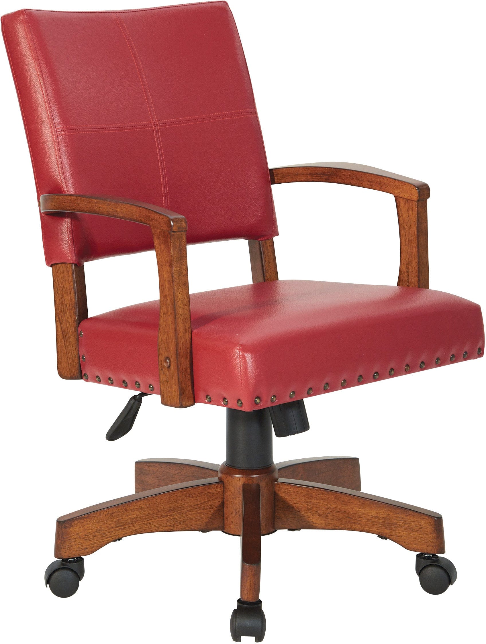 Office Star Deluxe Wood Bankers Chair [109MB] - Image 3