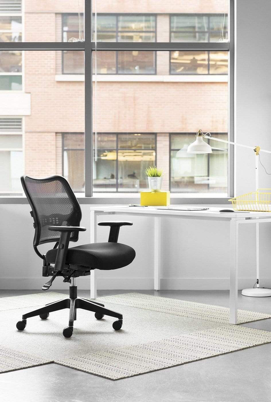 Space Seating® Deluxe Chair with AirGrid® Back and Mesh Seat [13-37N9WA] - Image 4
