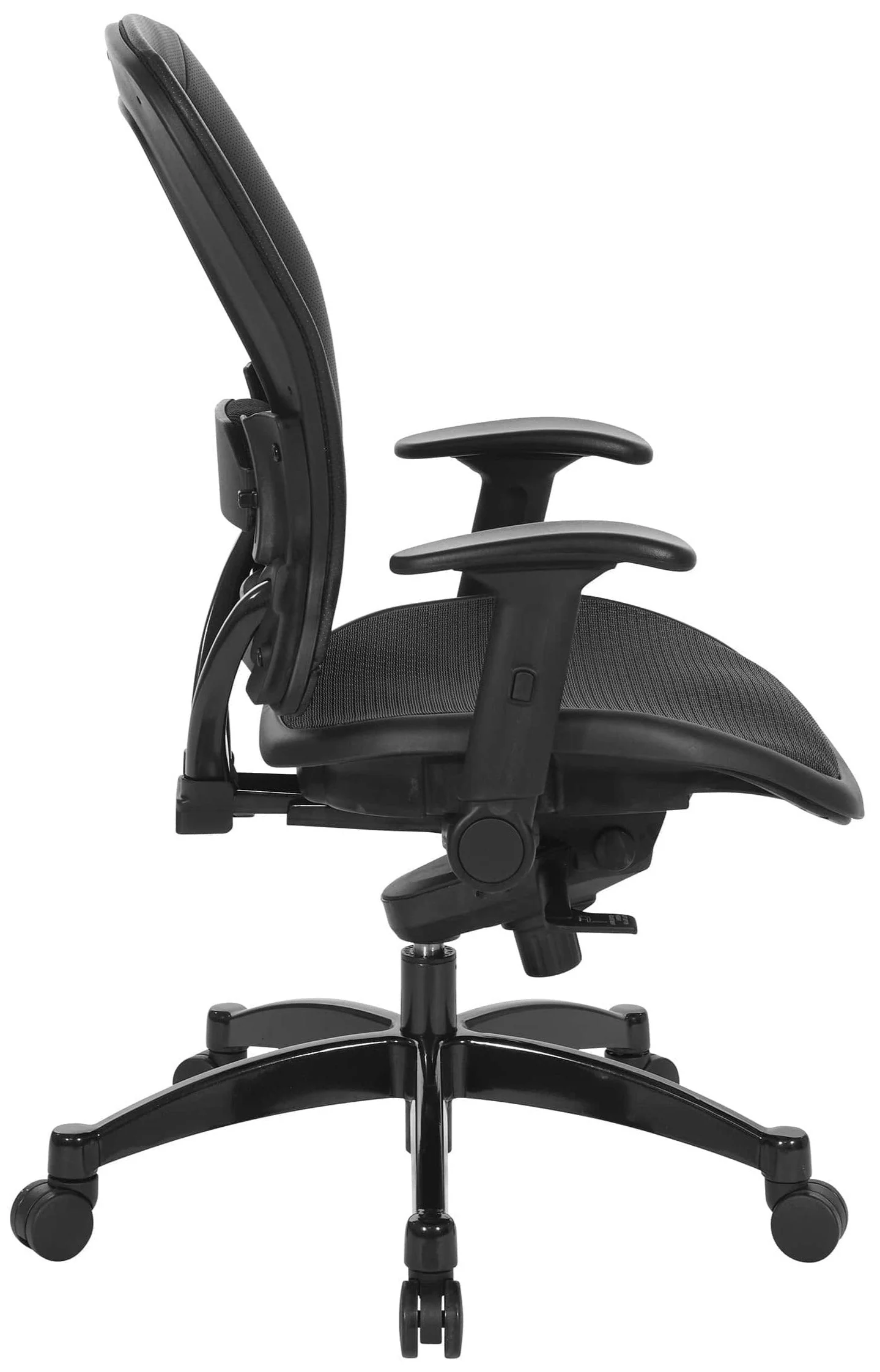 Space Seating Professional Mesh Office Chair with Flip Arms [2787R] - Image 6