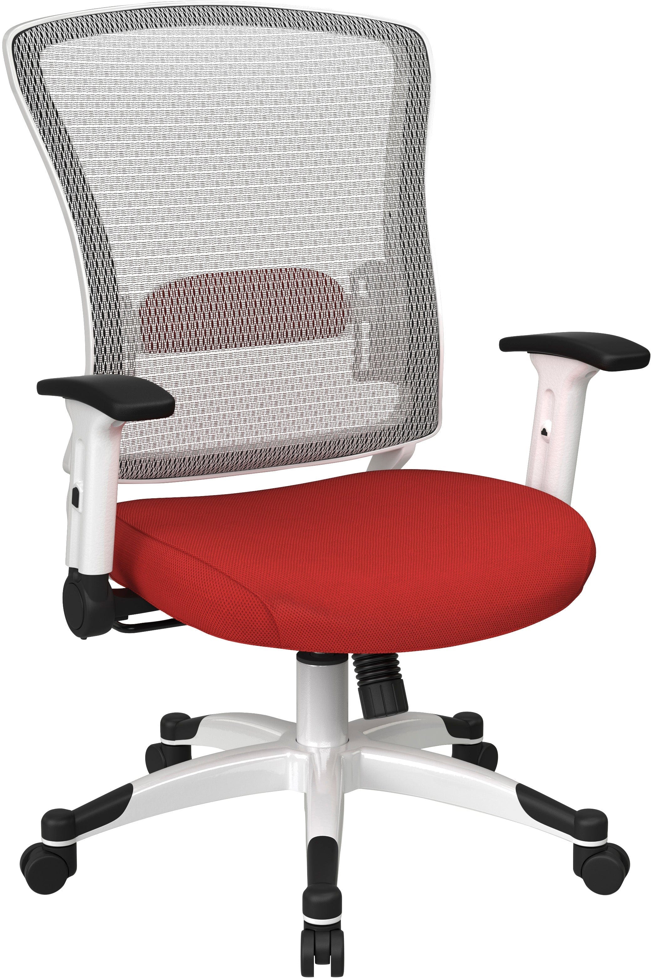 Office Star White Frame Managers Chair in Fun Colors [317W-W1C1F2W] - Image 13