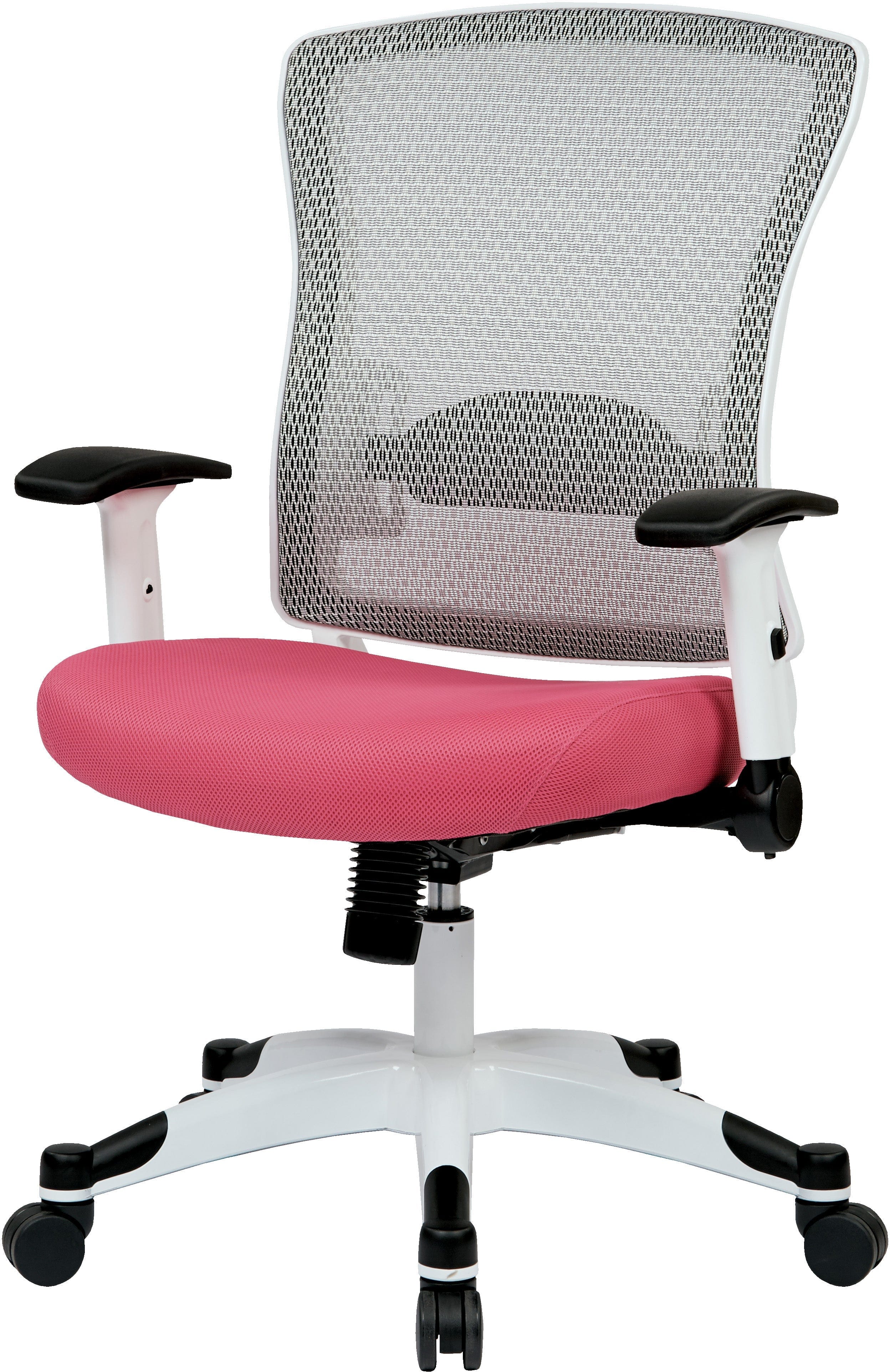 Office Star White Frame Managers Chair in Fun Colors [317W-W1C1F2W] - Image 14