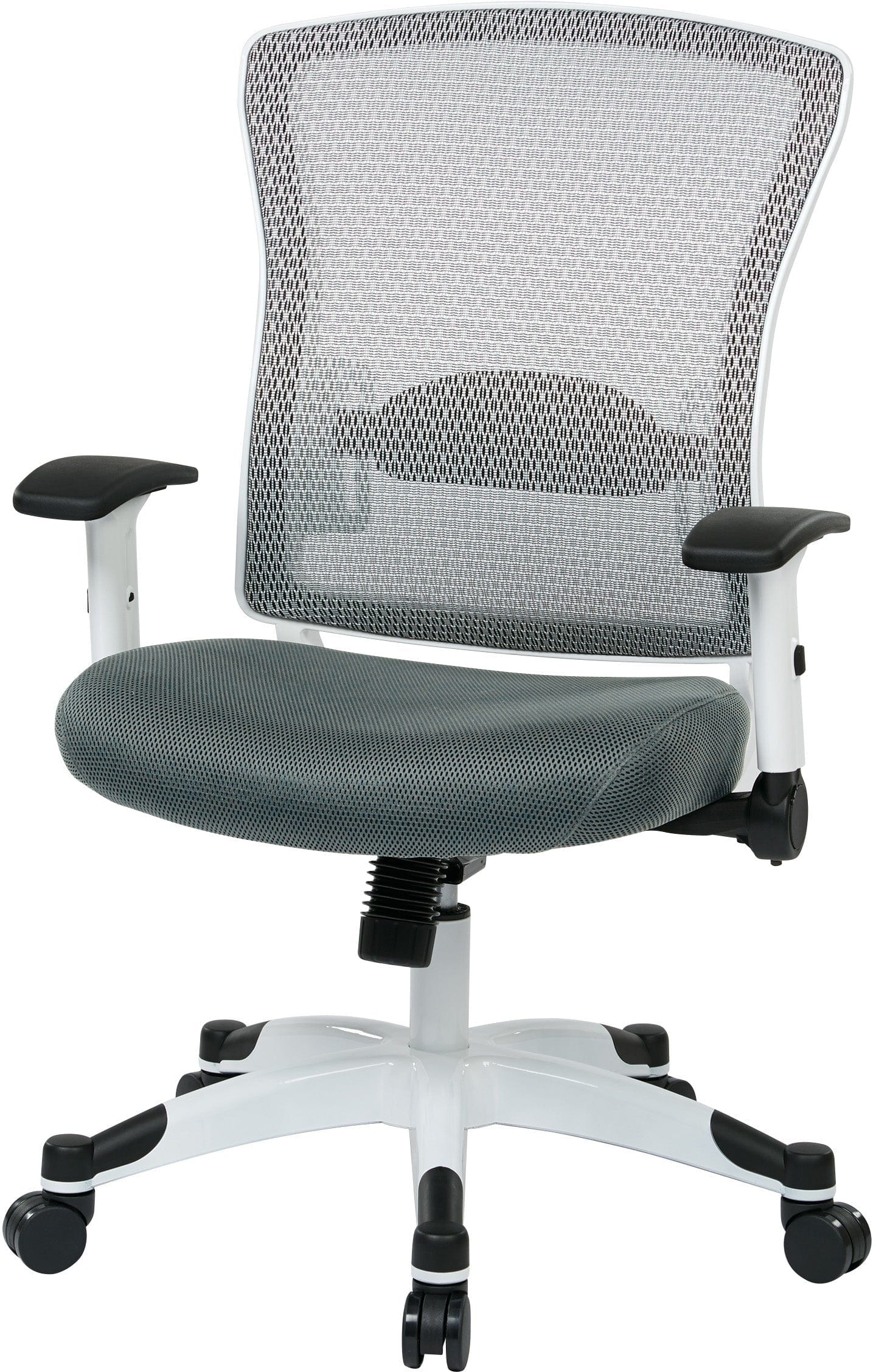 Office Star White Frame Managers Chair in Fun Colors [317W-W1C1F2W] - Image 15