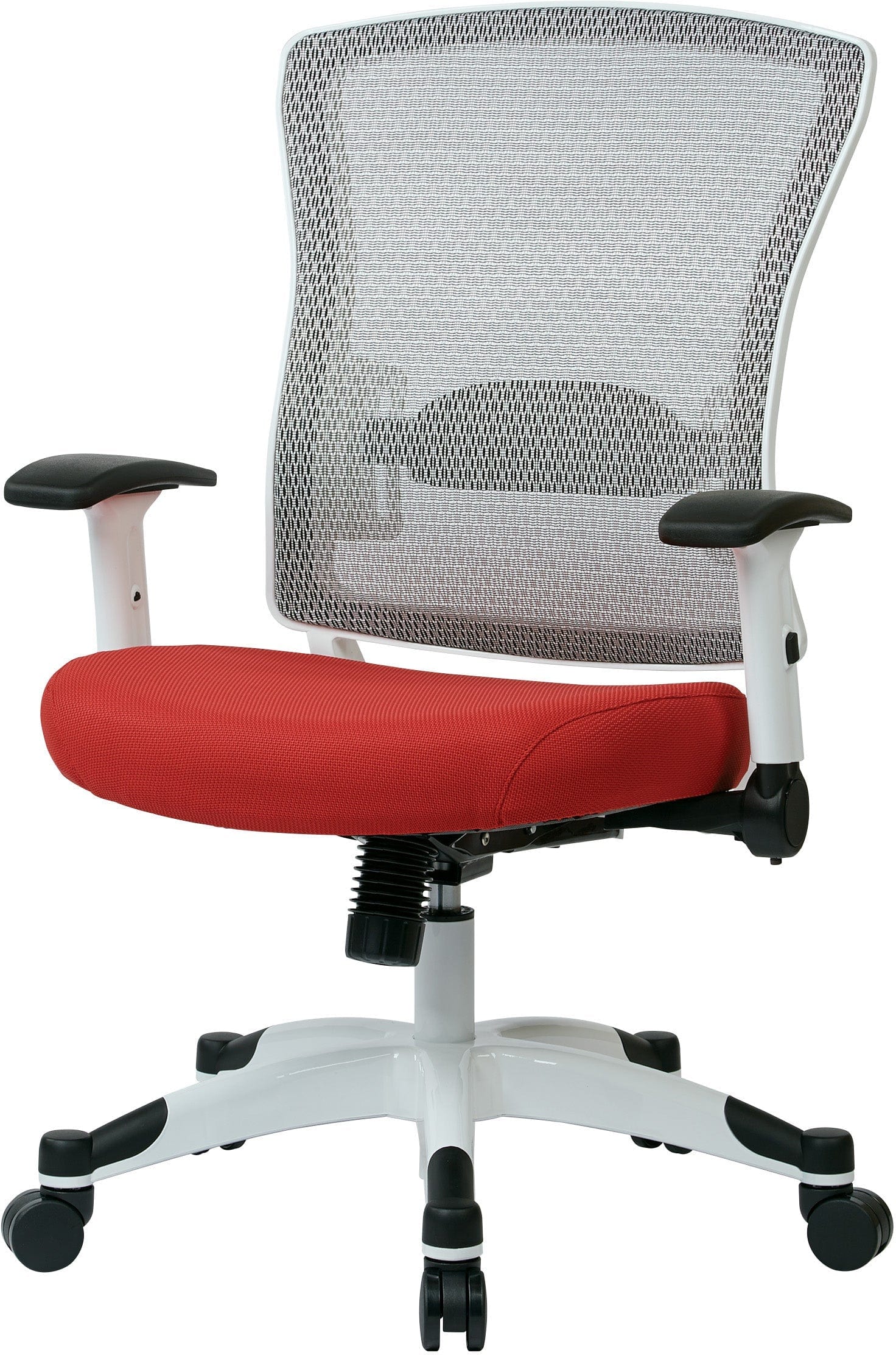 Office Star White Frame Managers Chair in Fun Colors [317W-W1C1F2W] - Image 18