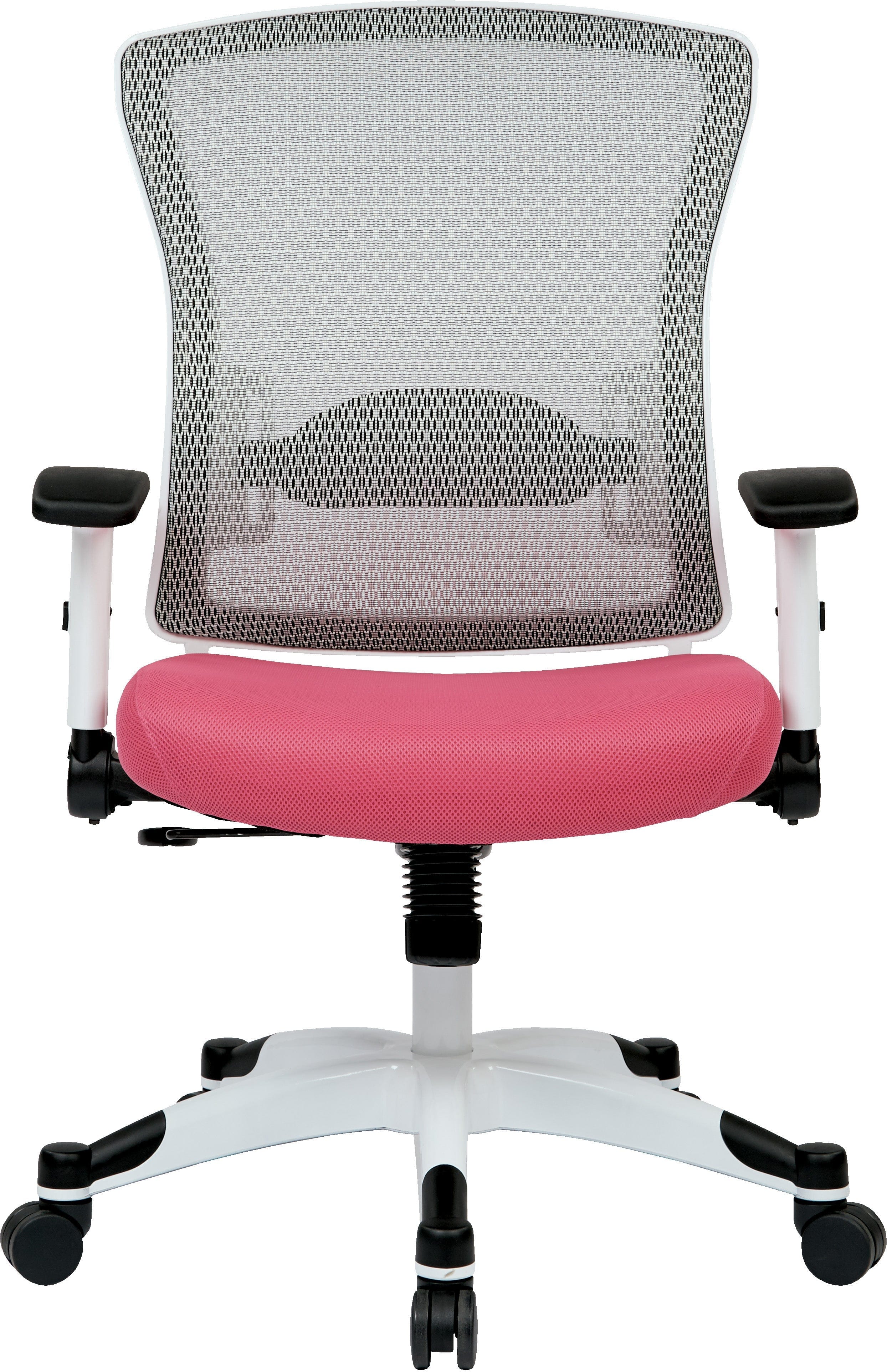 Office Star White Frame Managers Chair in Fun Colors [317W-W1C1F2W] - Image 19