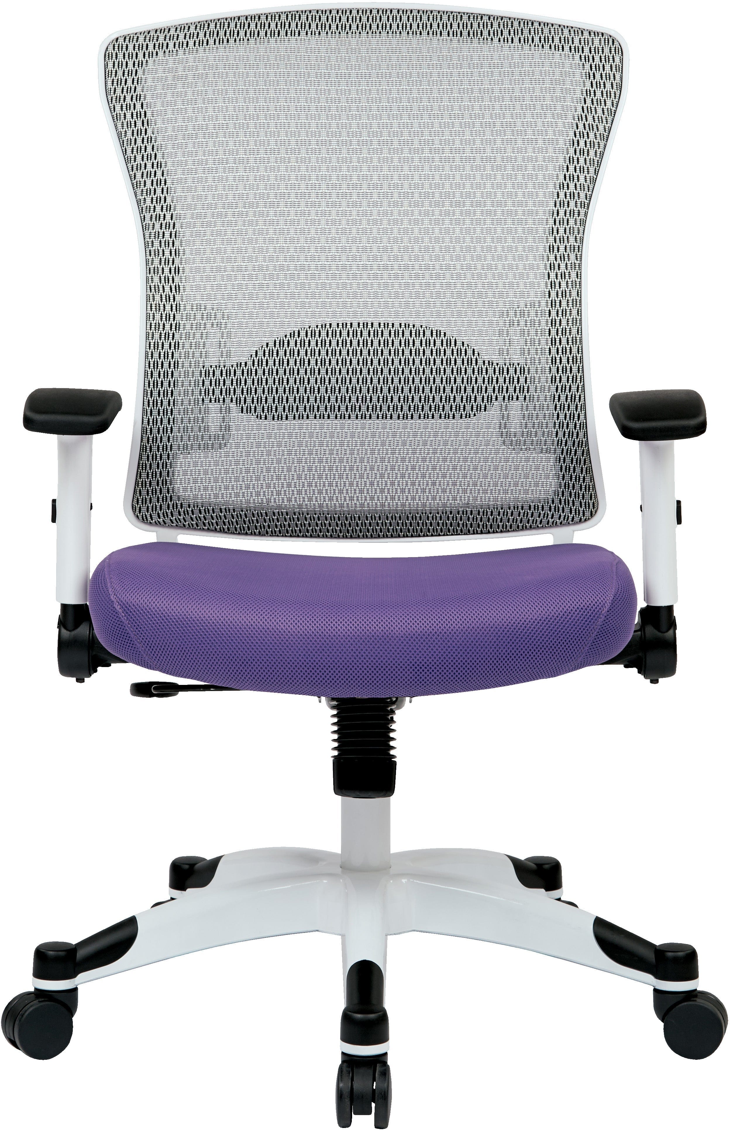 Office Star White Frame Managers Chair in Fun Colors [317W-W1C1F2W] - Image 23