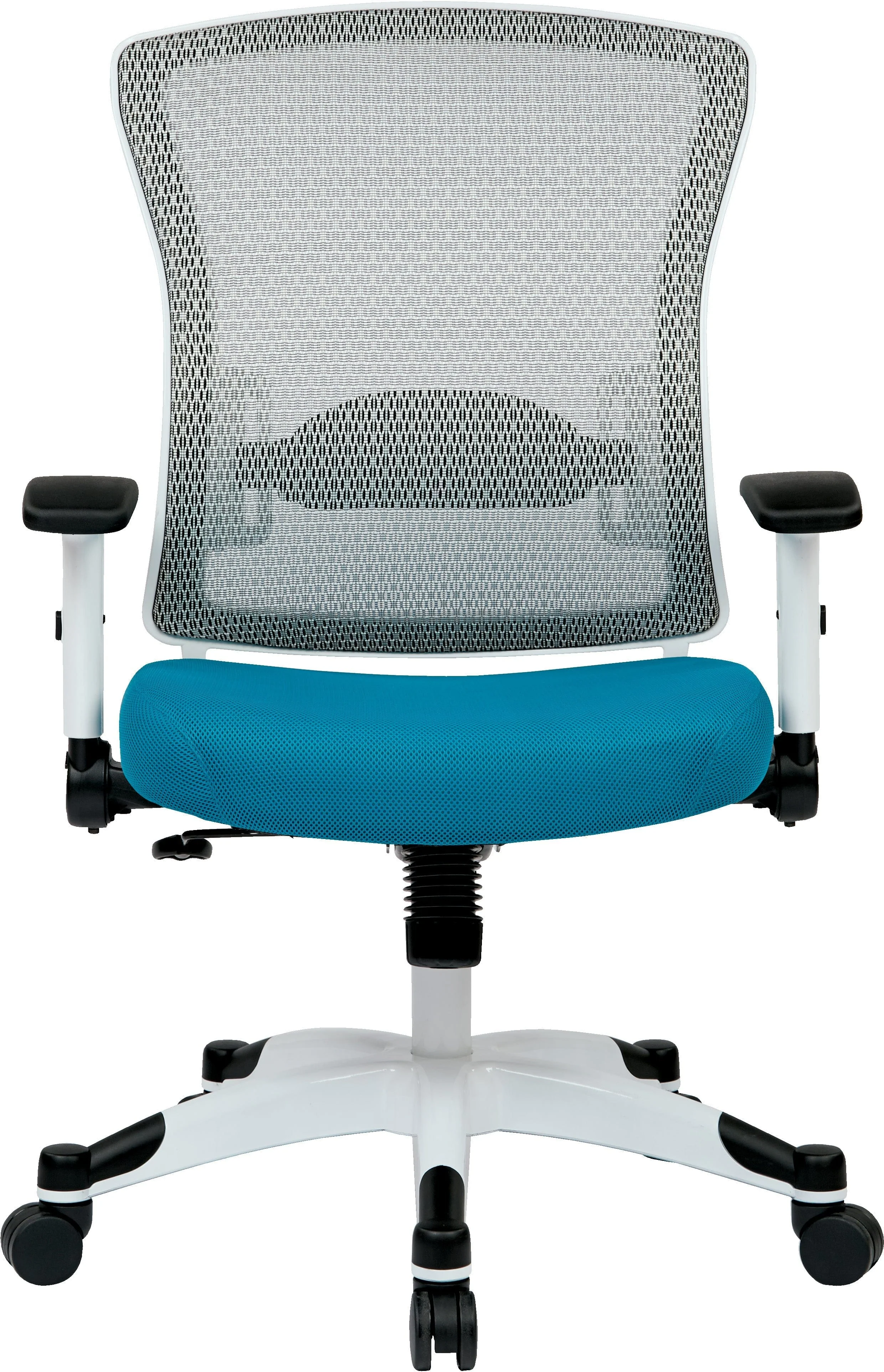 Office Star White Frame Managers Chair in Fun Colors [317W-W1C1F2W] - Image 26