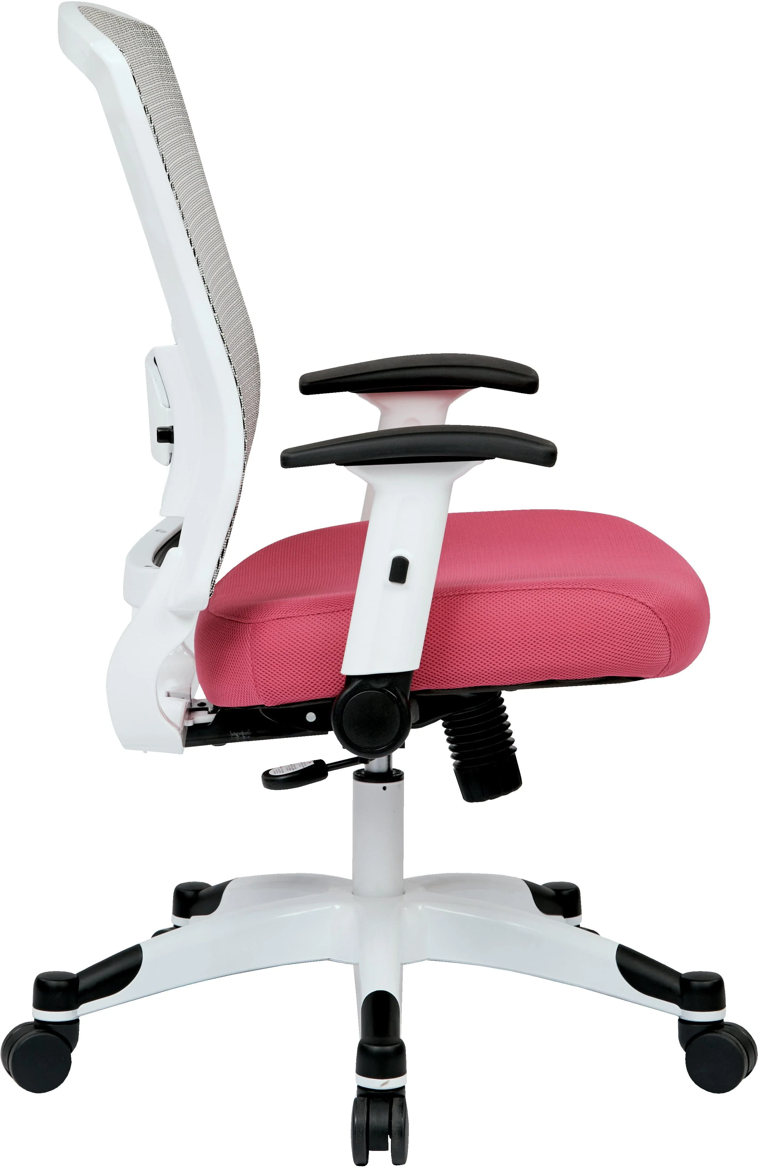 Office Star White Frame Managers Chair in Fun Colors [317W-W1C1F2W] - Image 28
