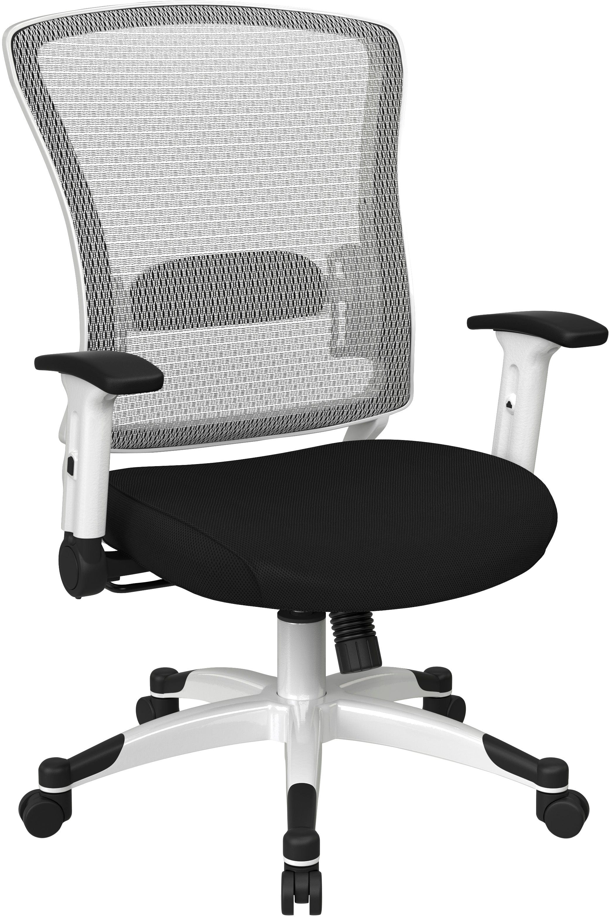Office Star White Frame Managers Chair in Fun Colors [317W-W1C1F2W] - Image 3