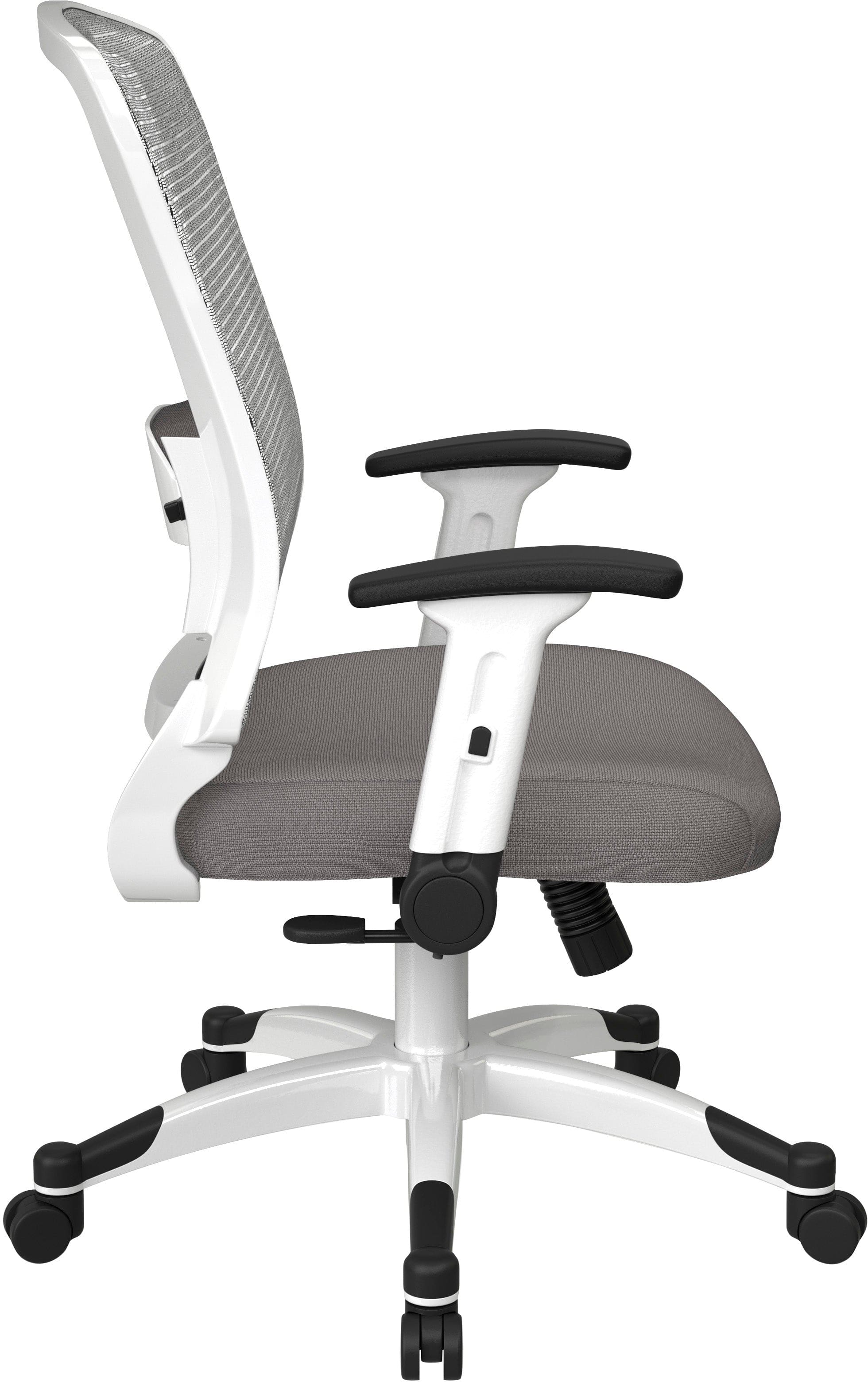 Office Star White Frame Managers Chair in Fun Colors [317W-W1C1F2W] - Image 31