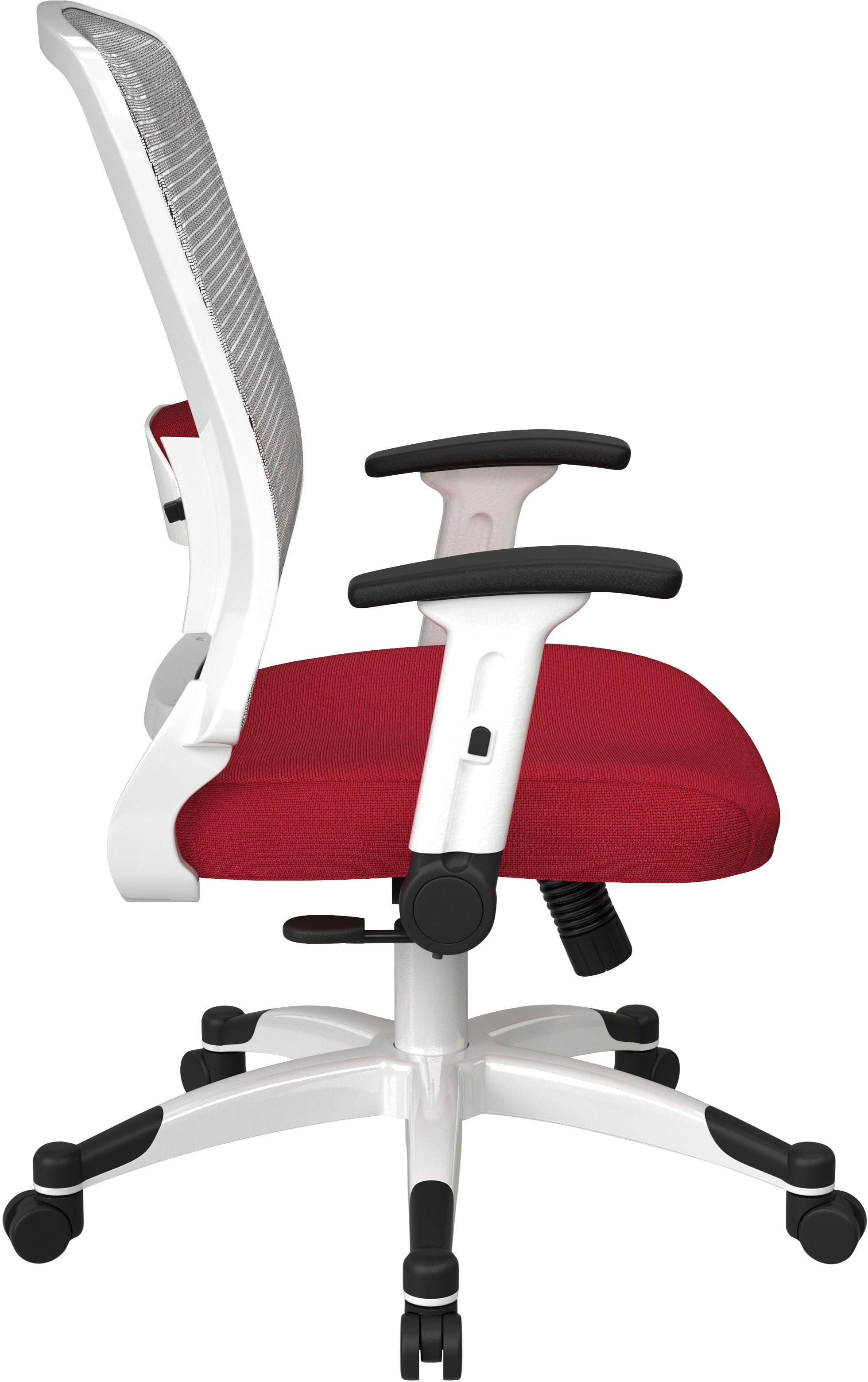 Office Star White Frame Managers Chair in Fun Colors [317W-W1C1F2W] - Image 32