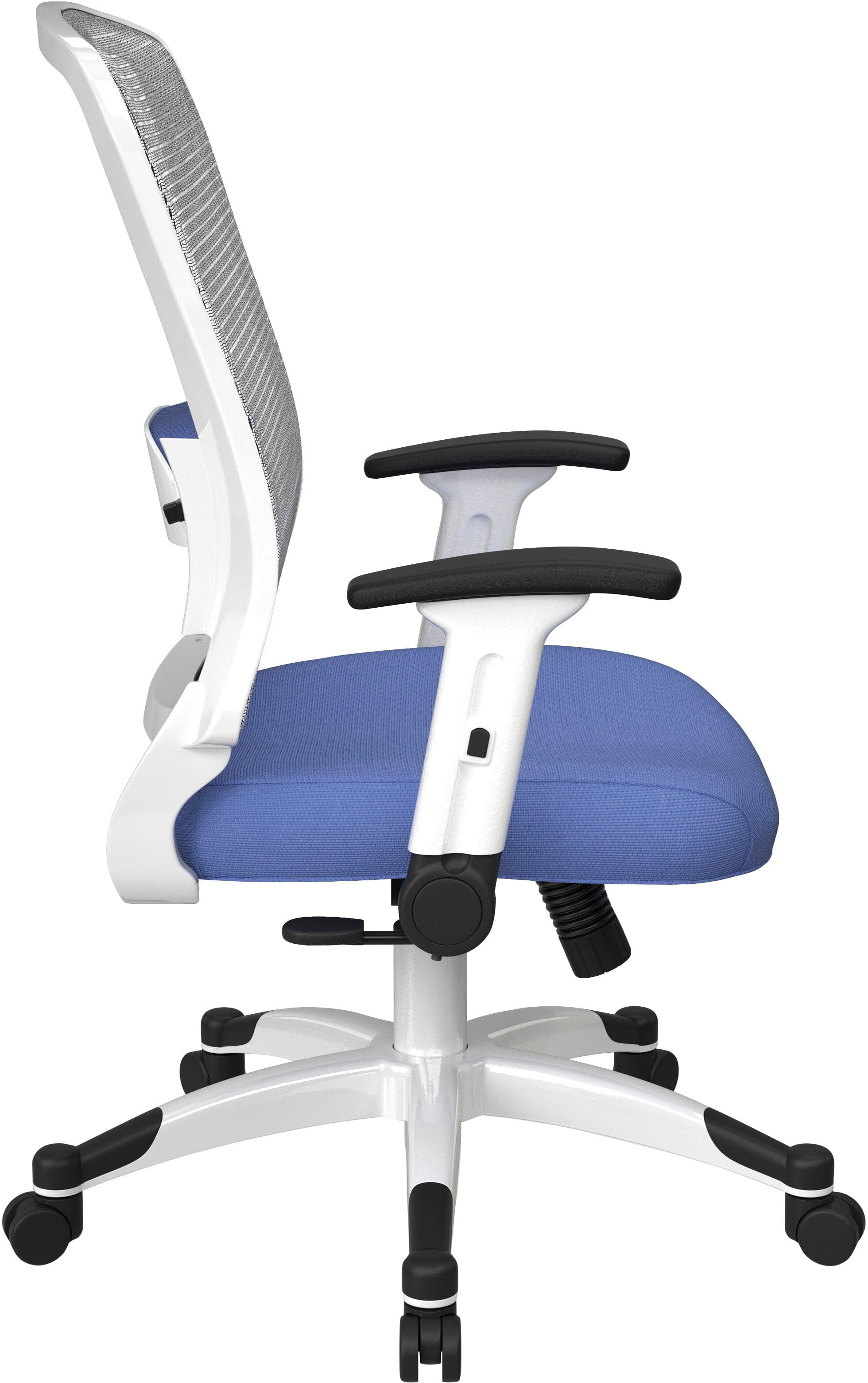 Office Star White Frame Managers Chair in Fun Colors [317W-W1C1F2W] - Image 34