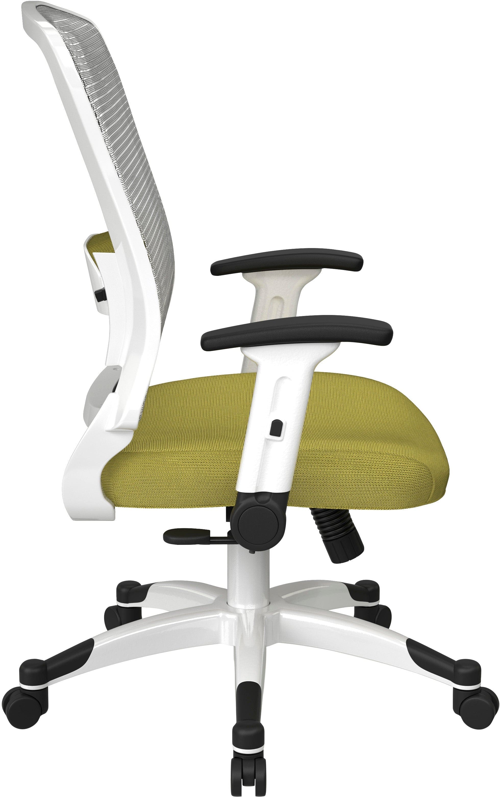 Office Star White Frame Managers Chair in Fun Colors [317W-W1C1F2W] - Image 35