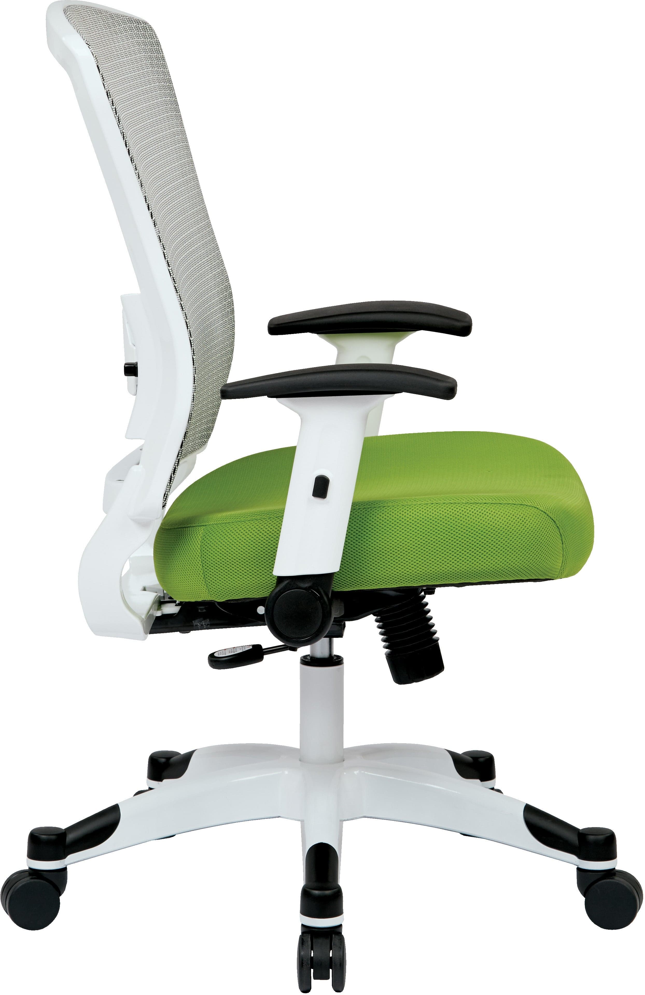 Office Star White Frame Managers Chair in Fun Colors [317W-W1C1F2W] - Image 37