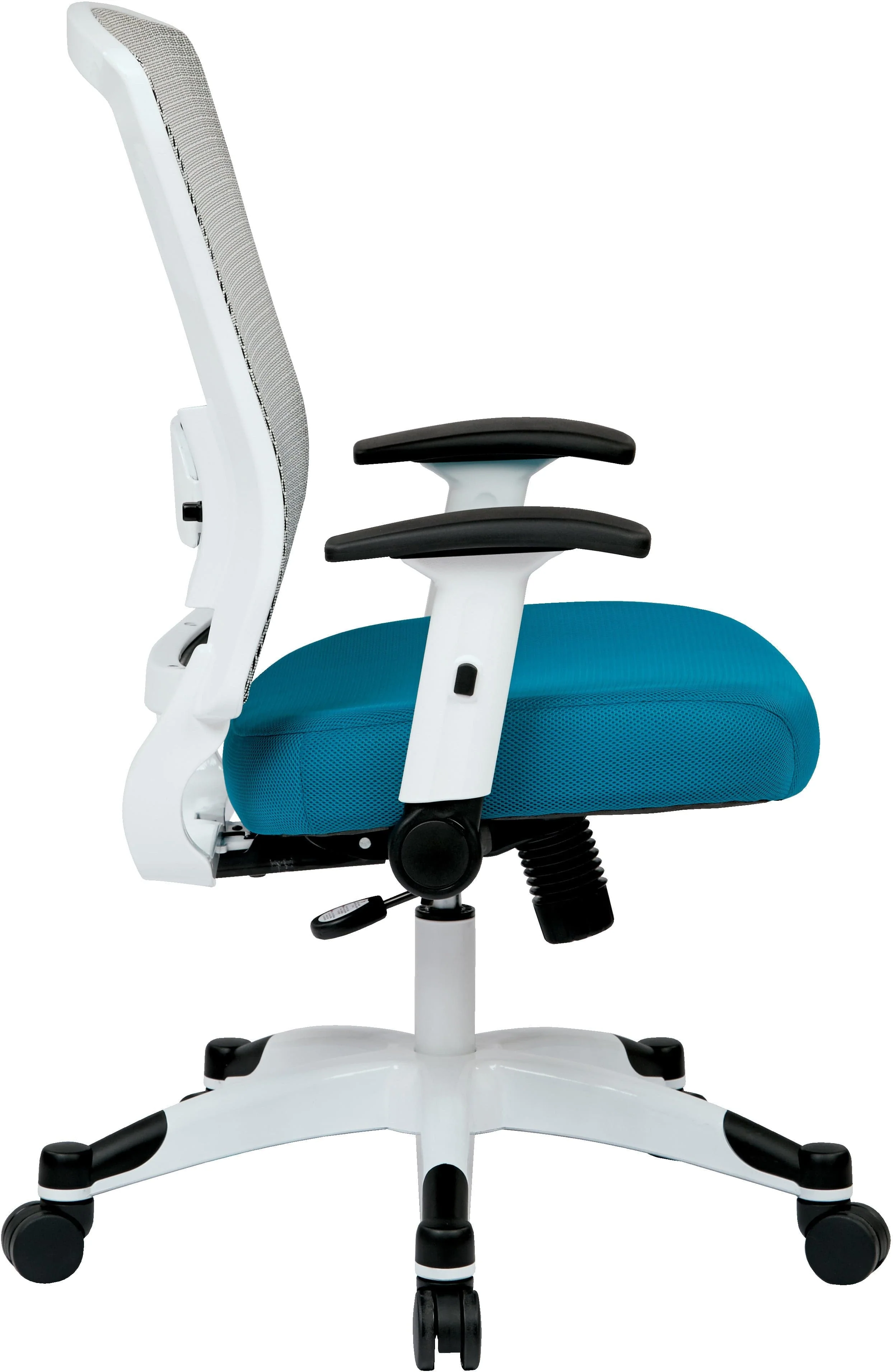 Office Star White Frame Managers Chair in Fun Colors [317W-W1C1F2W] - Image 38