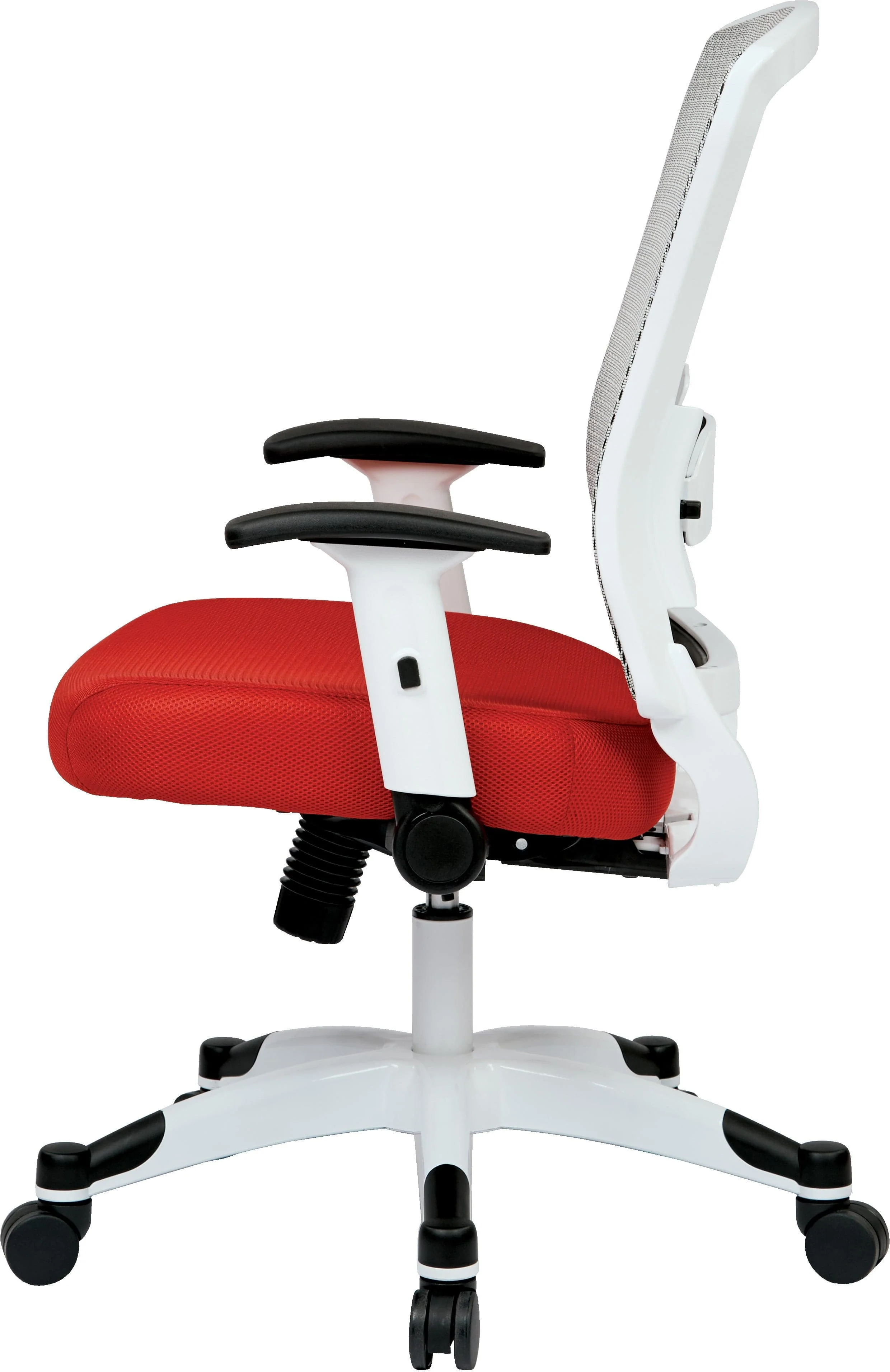 Office Star White Frame Managers Chair in Fun Colors [317W-W1C1F2W] - Image 39