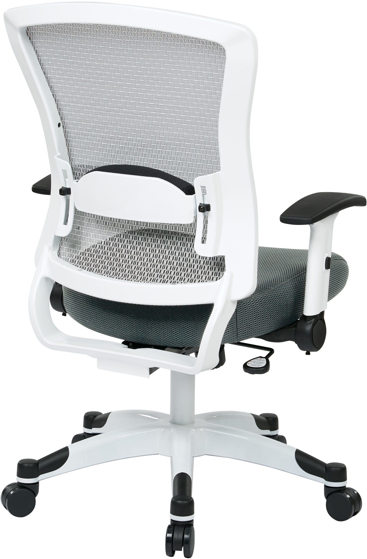 Office Star White Frame Managers Chair in Fun Colors [317W-W1C1F2W] - Image 41