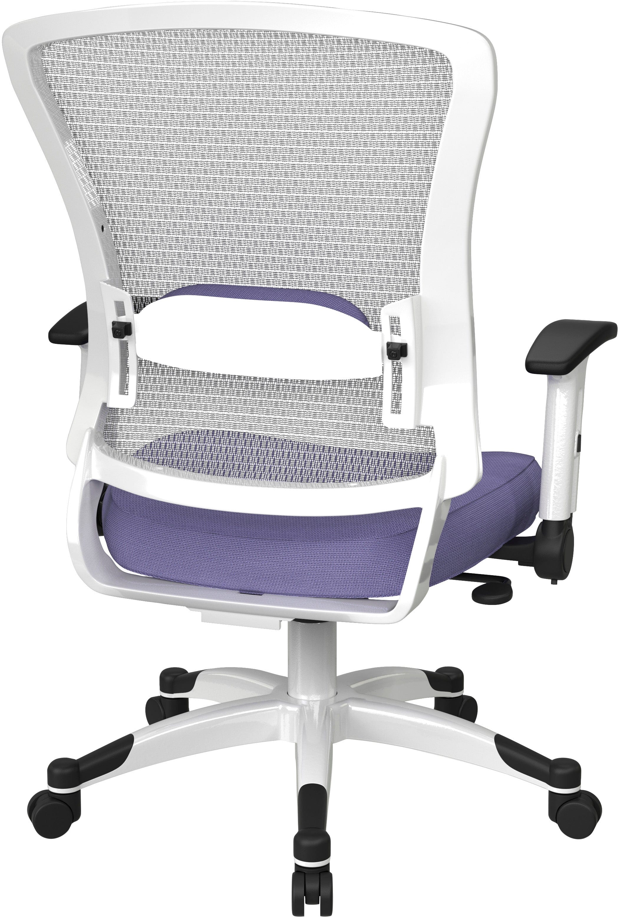 Office Star White Frame Managers Chair in Fun Colors [317W-W1C1F2W] - Image 46