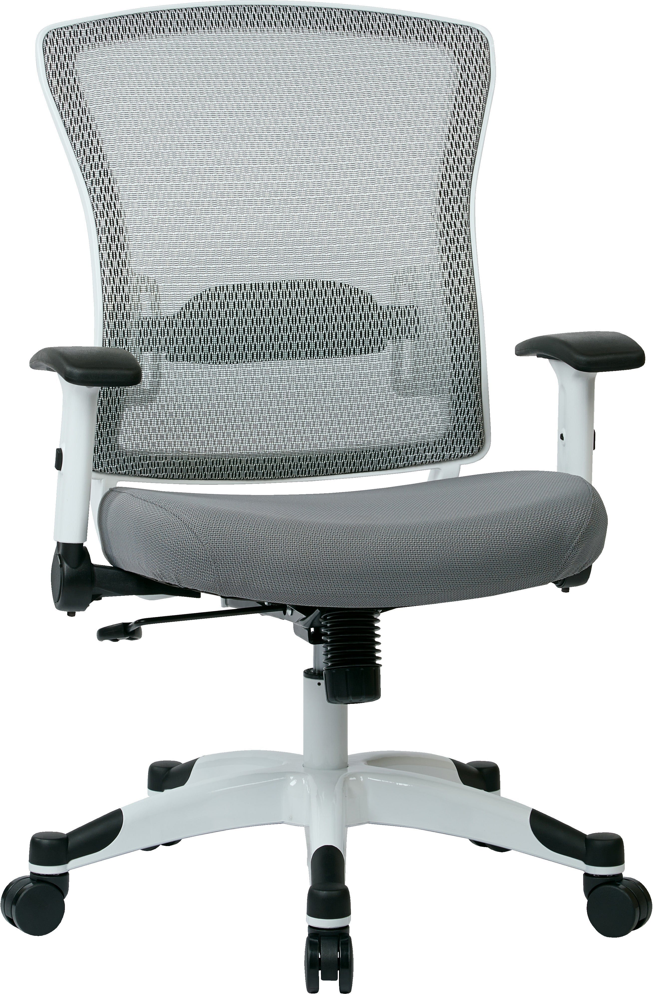 Office Star White Frame Managers Chair in Fun Colors [317W-W1C1F2W] - Image 5