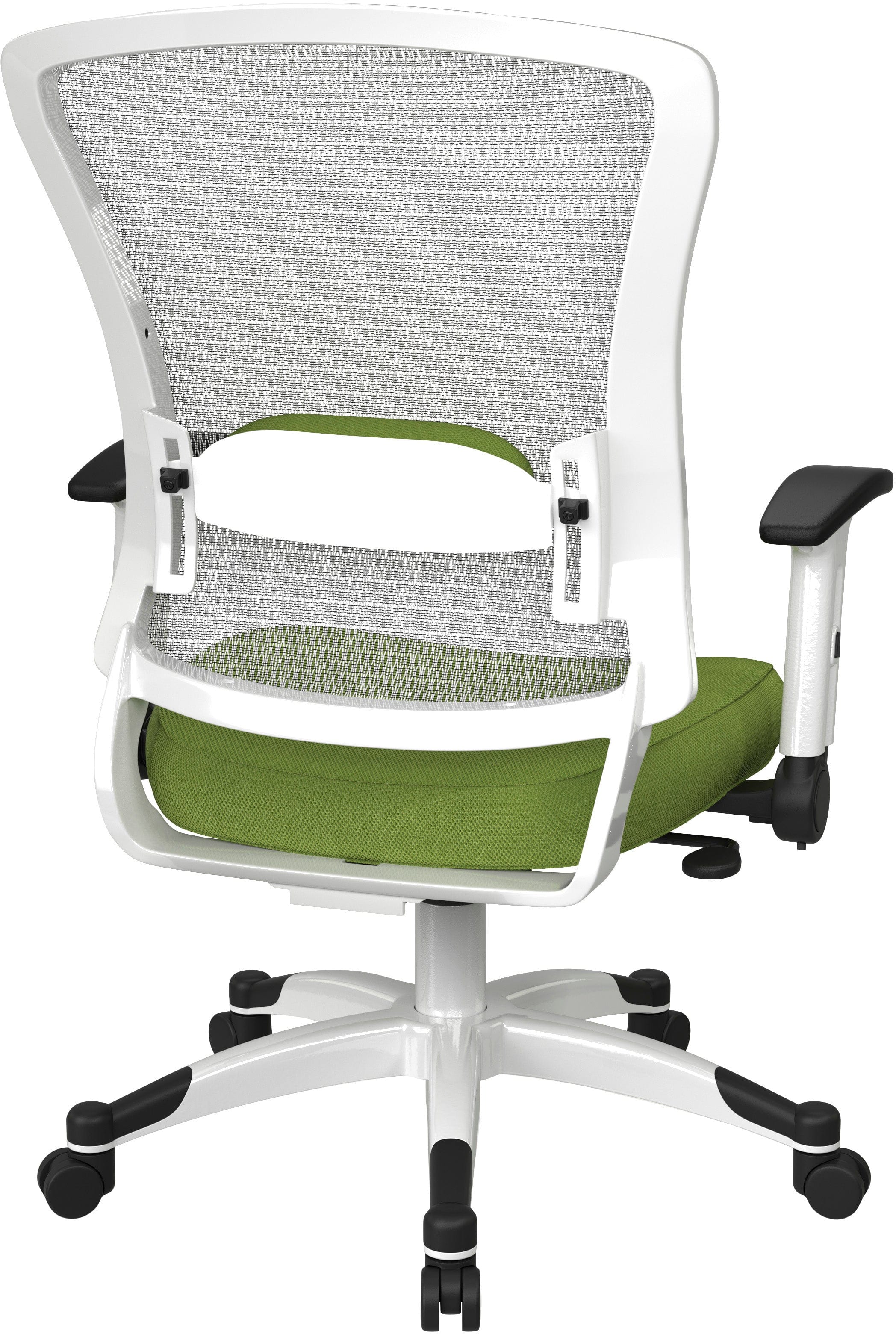 Office Star White Frame Managers Chair in Fun Colors [317W-W1C1F2W] - Image 50