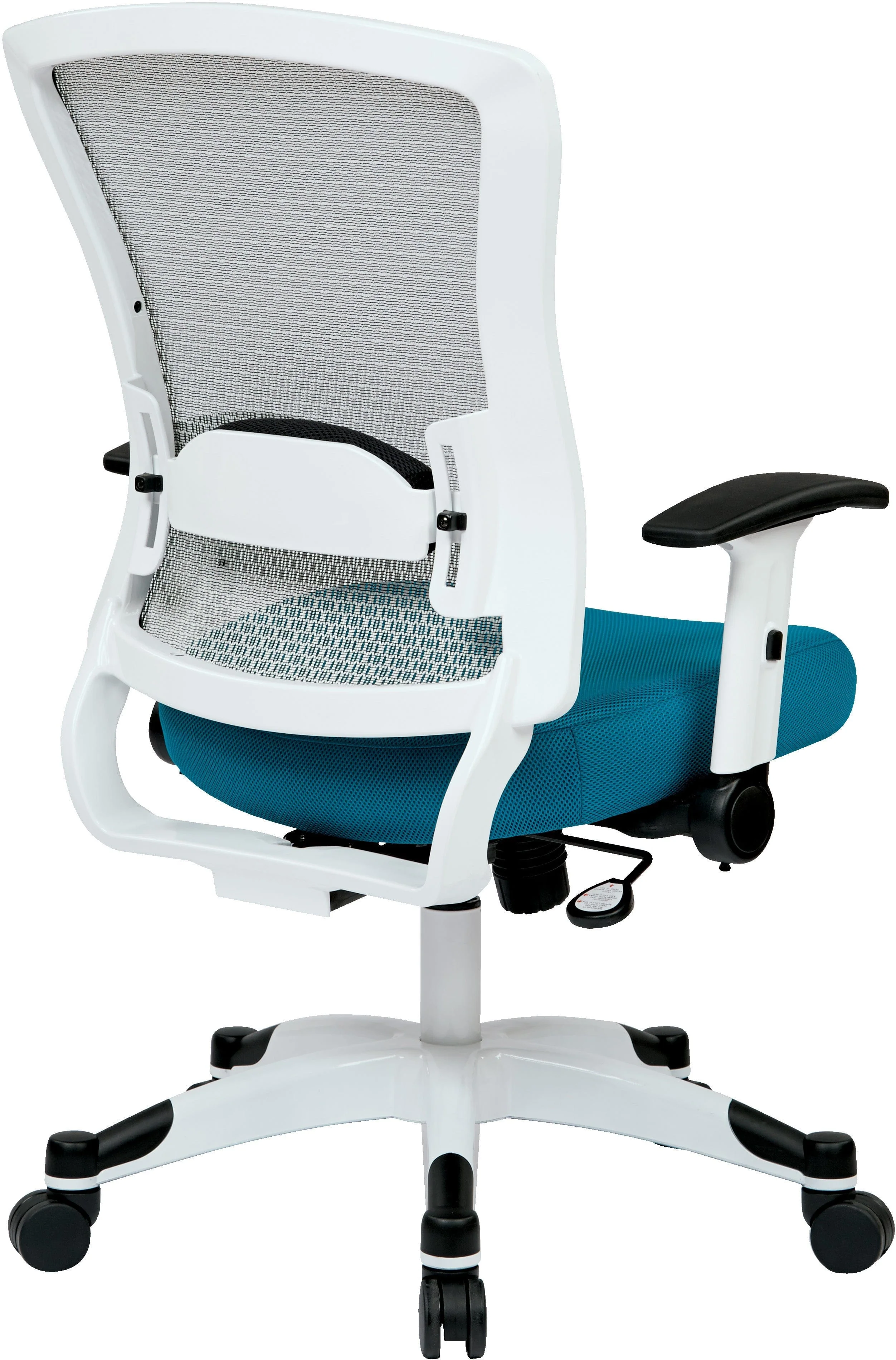 Office Star White Frame Managers Chair in Fun Colors [317W-W1C1F2W] - Image 51