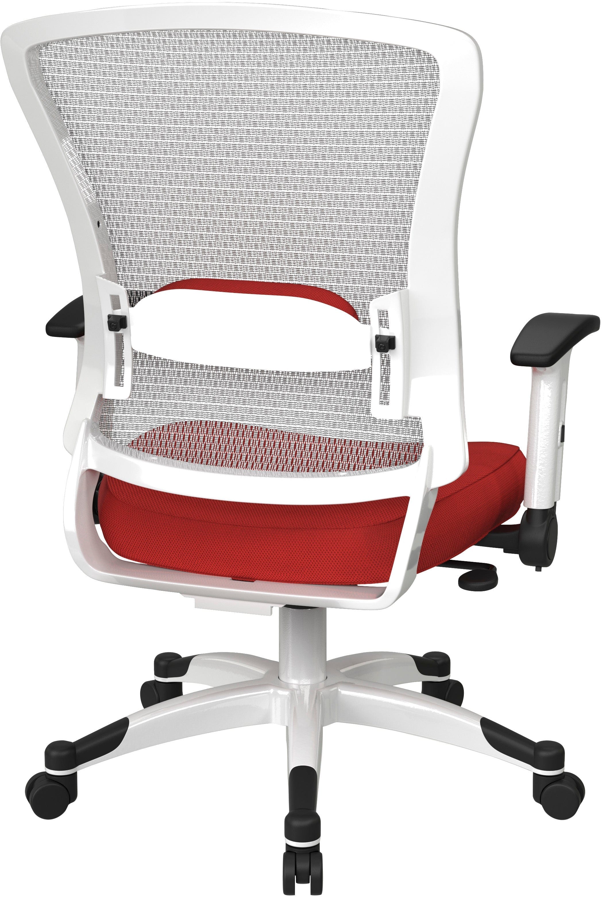 Office Star White Frame Managers Chair in Fun Colors [317W-W1C1F2W] - Image 52