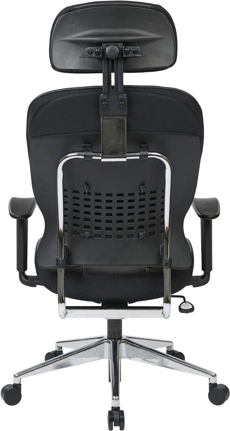 Space Seating® Black Eco Leather Managers Chair [32-E33P918PHL] - Image 3