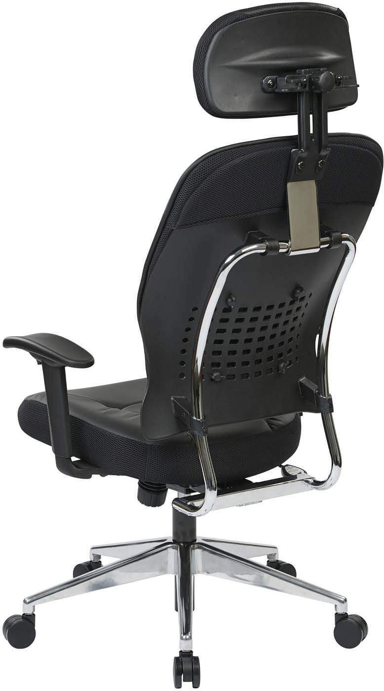 Space Seating® Black Eco Leather Managers Chair [32-E33P918PHL] - Image 5