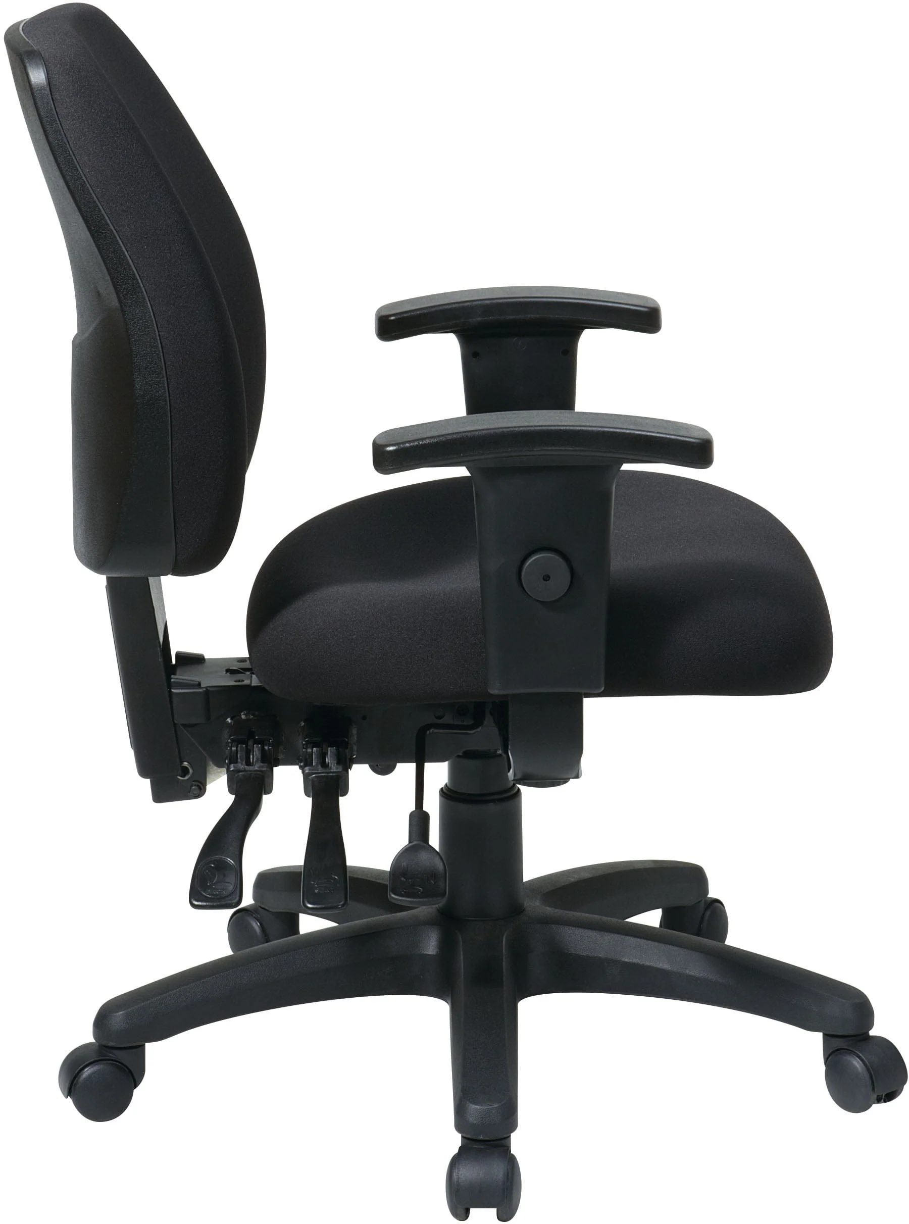 Office Star Mid Back Dual Function Ergo Chair [33327] - Image 2