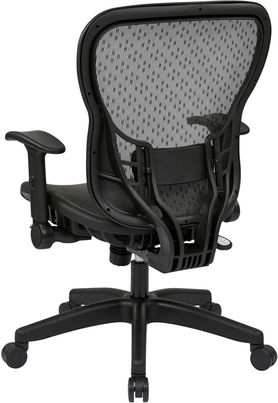 Space Seating® Deluxe R2 SpaceGrid® Chair with Flip Arms [529R-R22N1F2] - Image 2