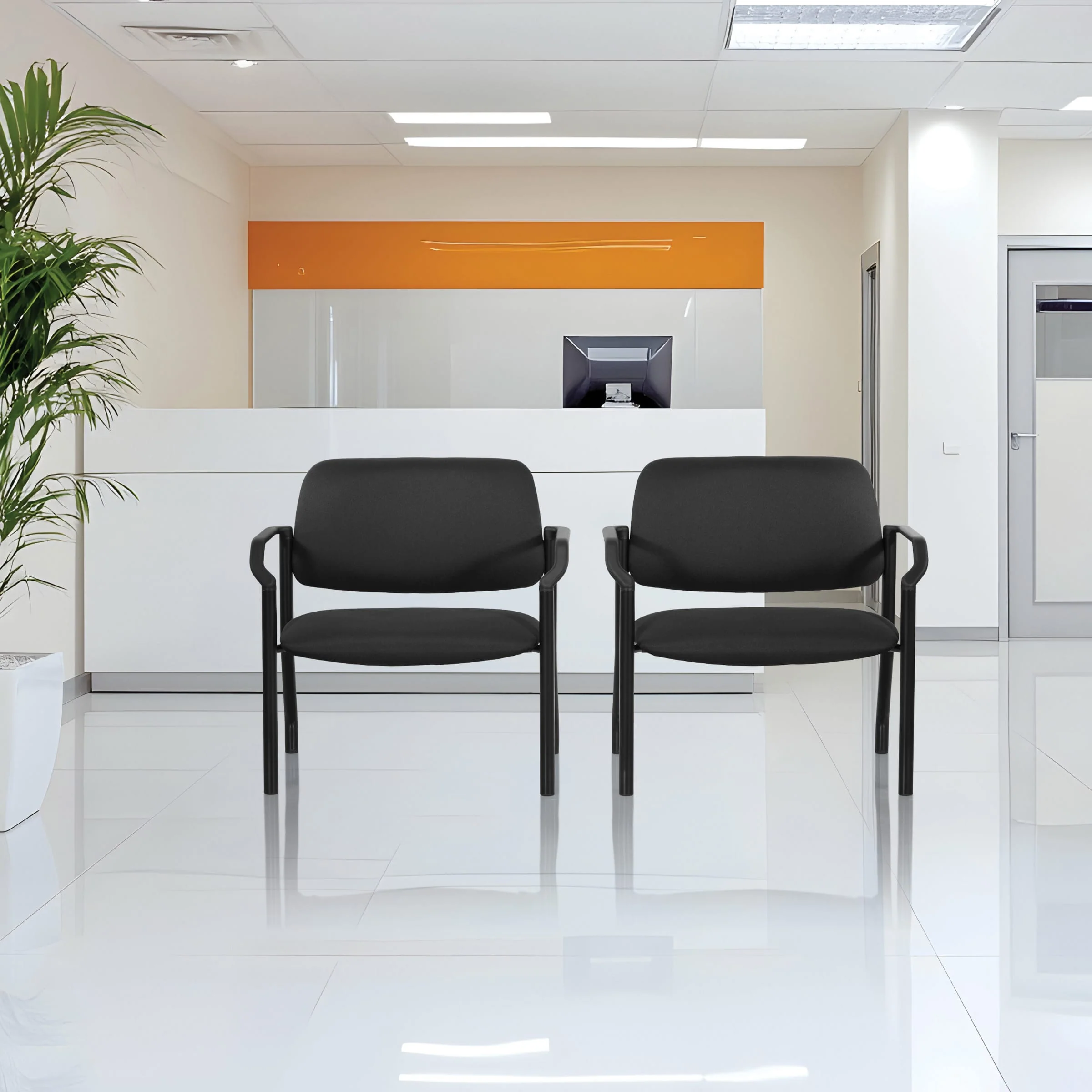 Work Smart Bariatric Healthcare Guest Chair [55051B] - Image 2