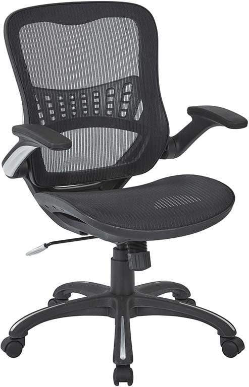 Work Smart™ Mesh Manager’s Chair in Black [69906-3]
