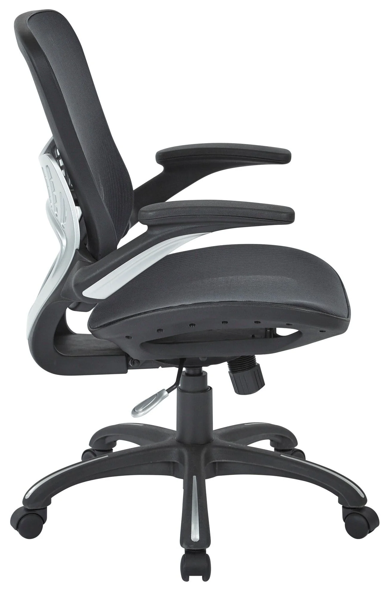 Work Smart™ Mesh Manager’s Chair in Black [69906-3] - Image 2