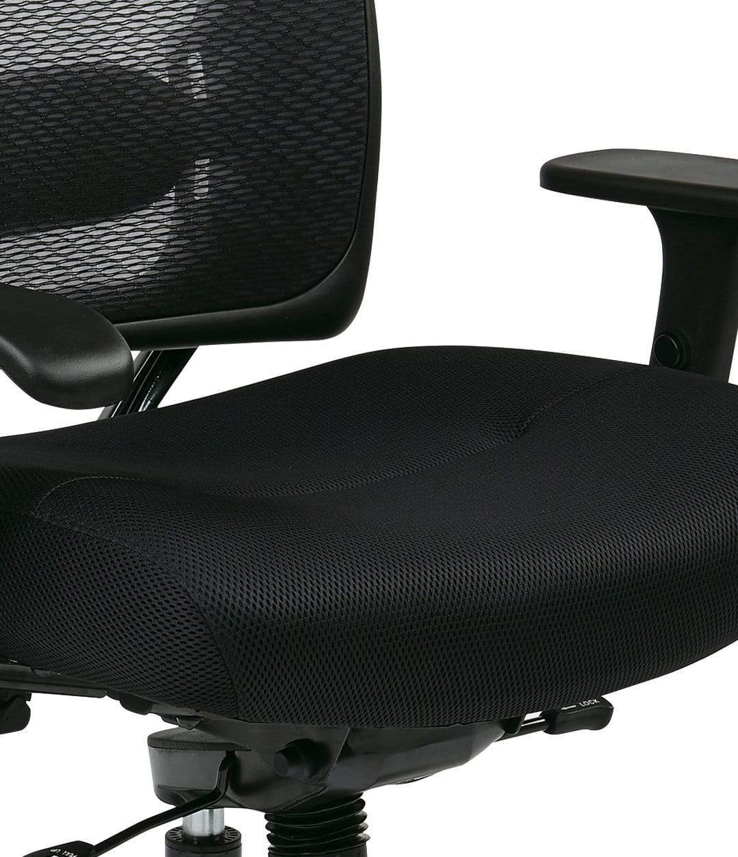 Space Seating Full Mesh Heavy Duty Office Chair [75-37A773] - Image 4