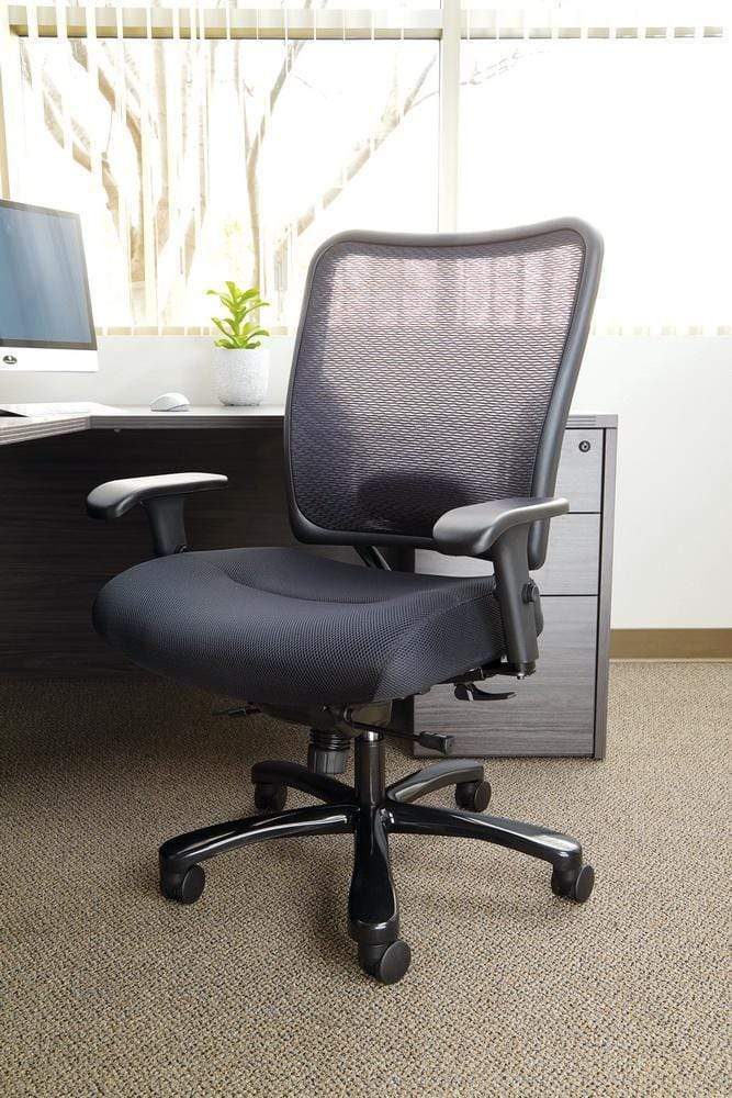 Space Seating Full Mesh Heavy Duty Office Chair [75-37A773] - Image 5