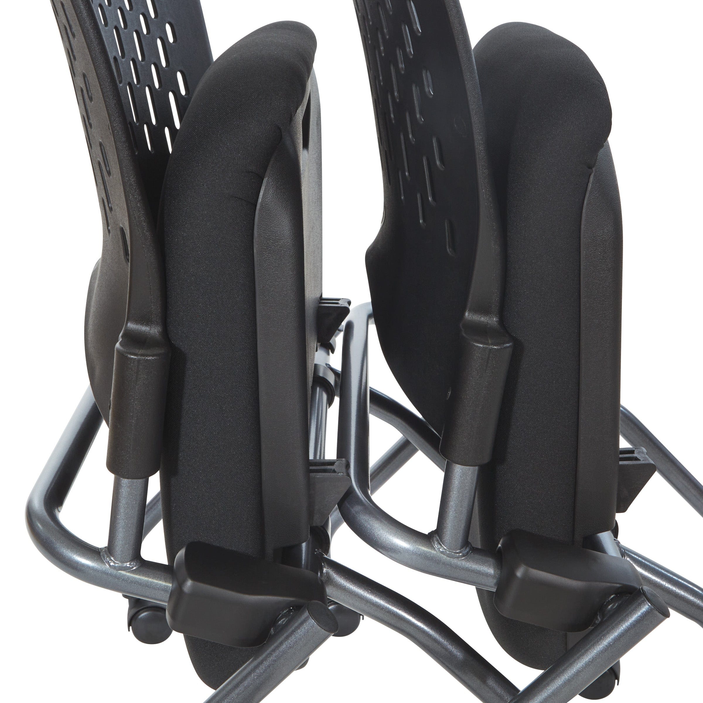 Pro-Line II™ Deluxe Armless Folding Chair Titanium, 2-Pack [83220] - Image 6