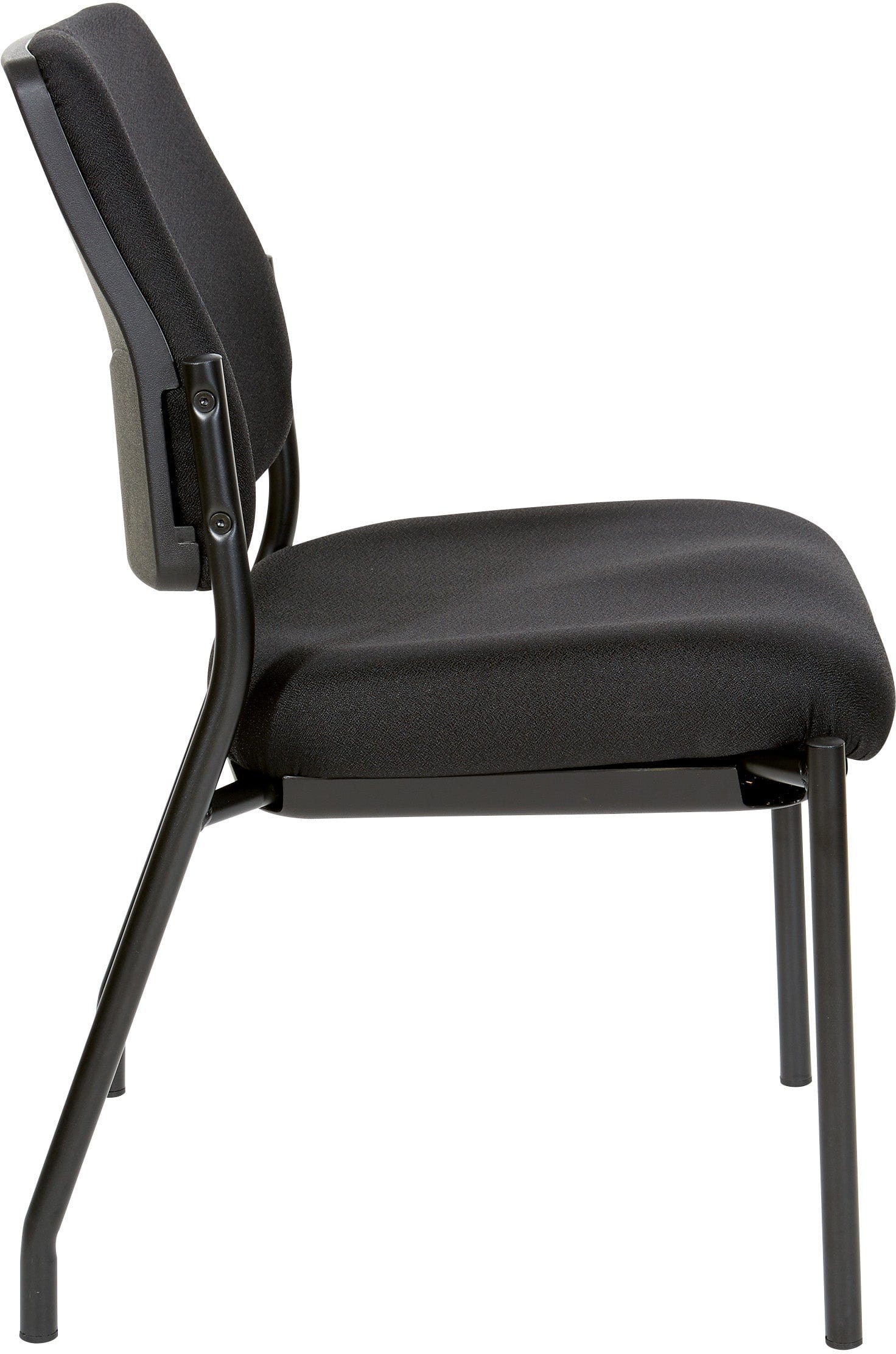 Office Star Padded Armless Visitor's Chair in Custom Colors [83720] - Image 3