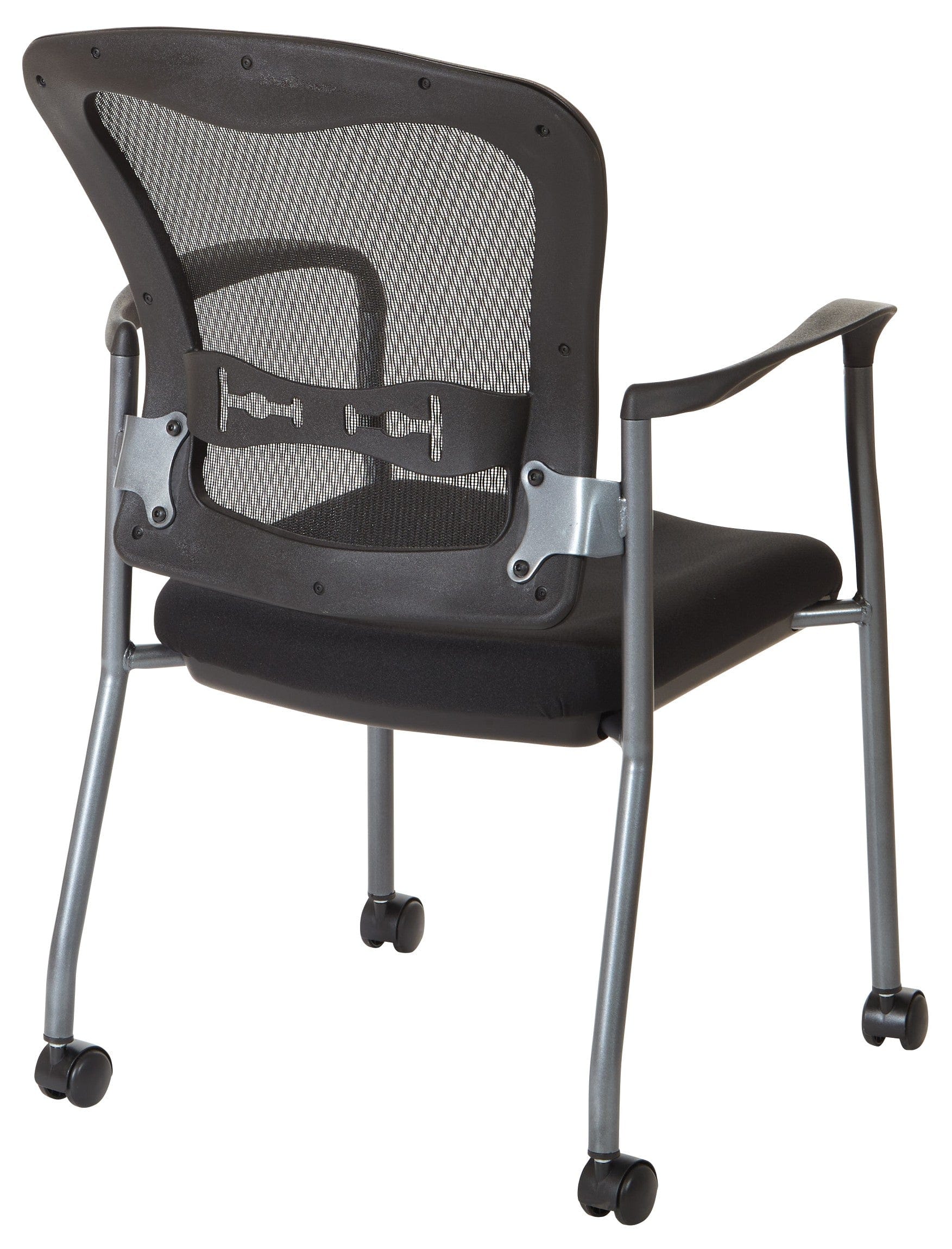 Pro-Line II™ Titanium Visitors Mesh Arm Chair ProGrid® Back [84540-30] - Image 6