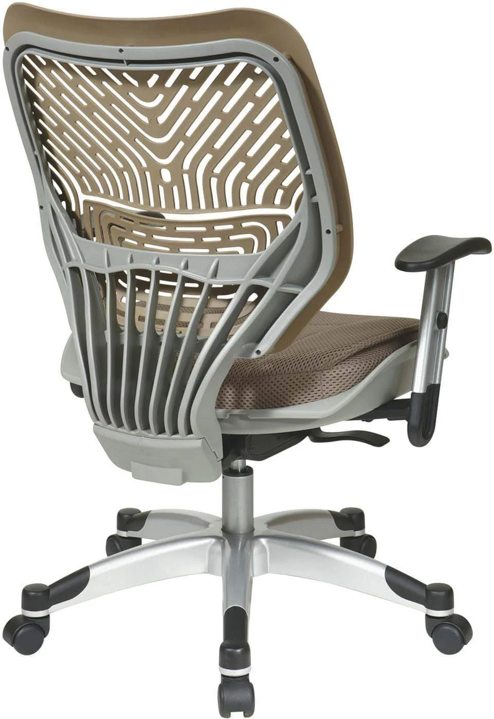 Space Seating® Latte SpaceFlex® Raven Mesh Managers Chair [86-M88C625R] - Image 2