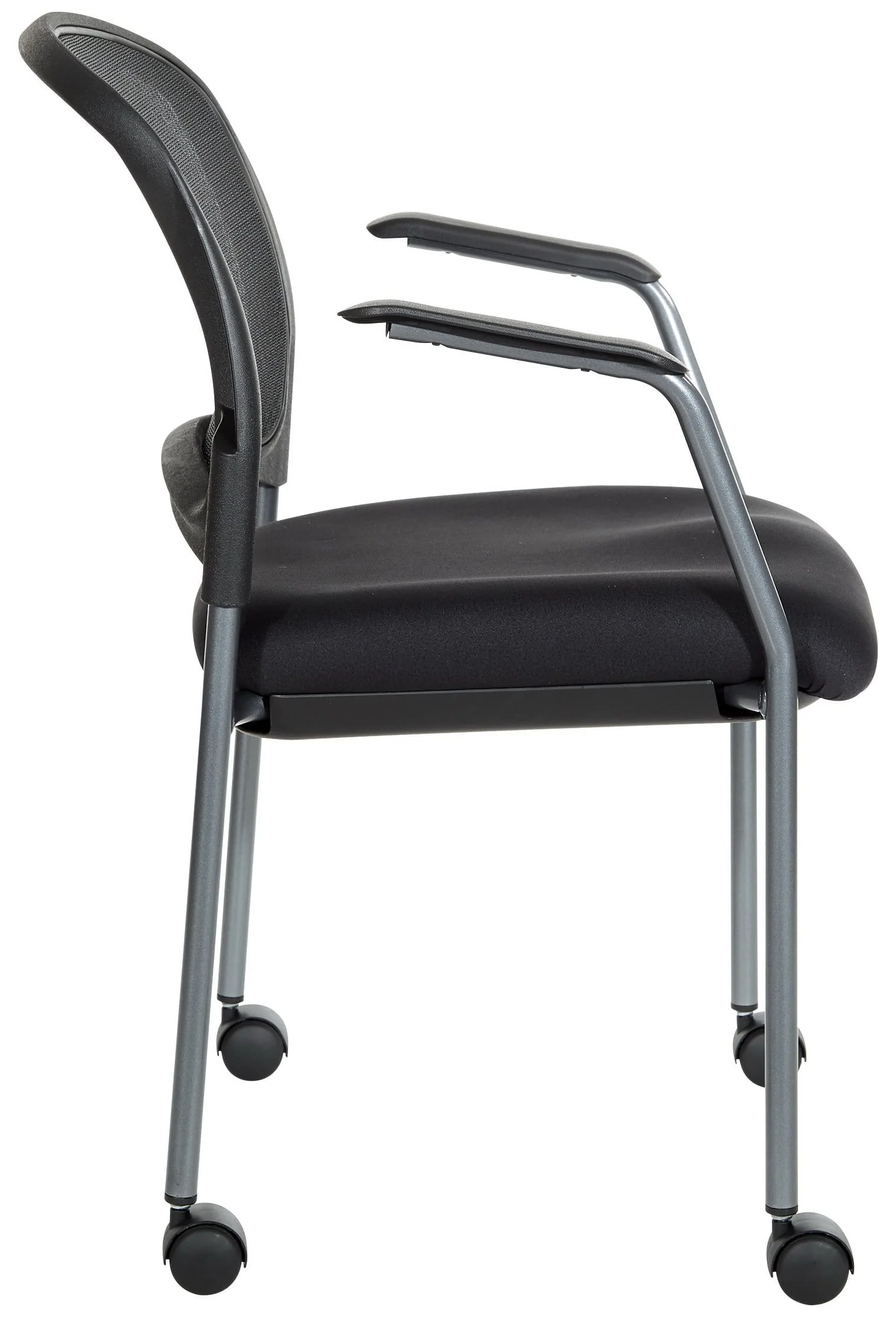 Pro-Line II™ Titanium Rolling Visitors Chair [86740R-30] - Image 2