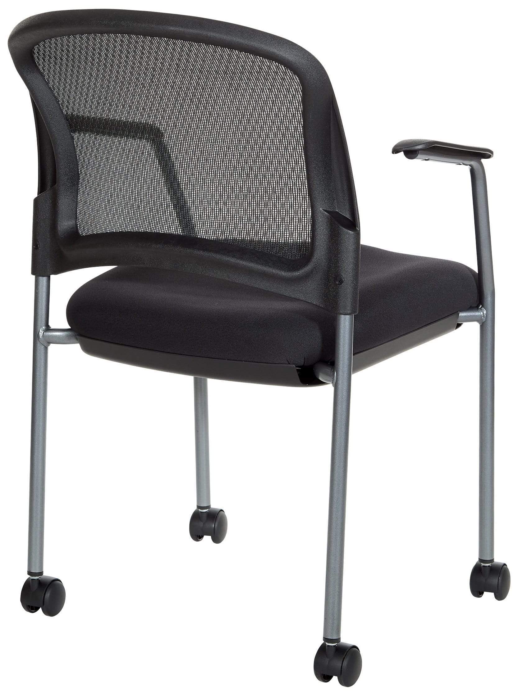 Pro-Line II™ Titanium Rolling Visitors Chair [86740R-30] - Image 3