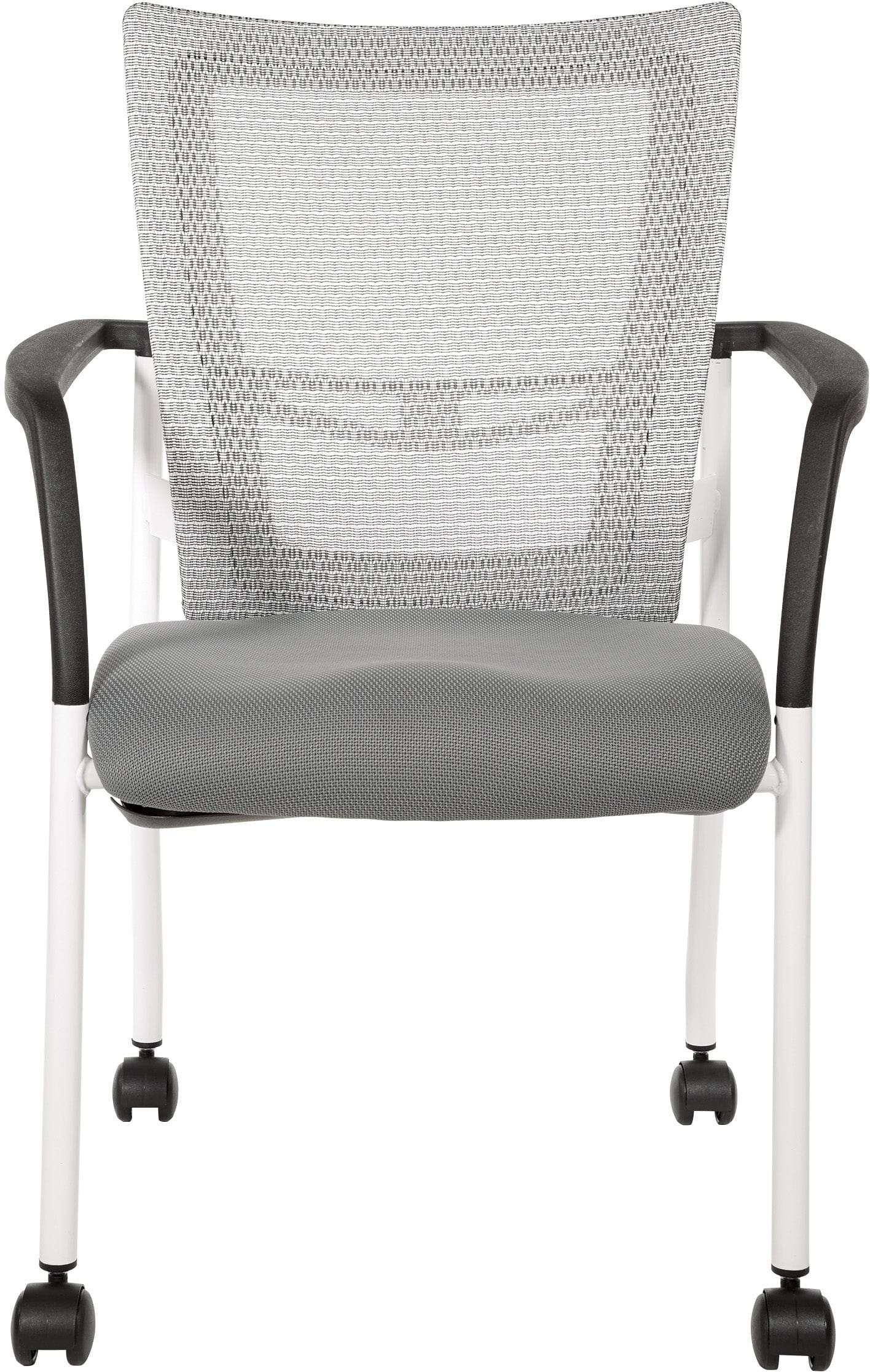 Office Star ProGrid® Mesh Back Visitors Chair with Casters [8840W] - Image 7